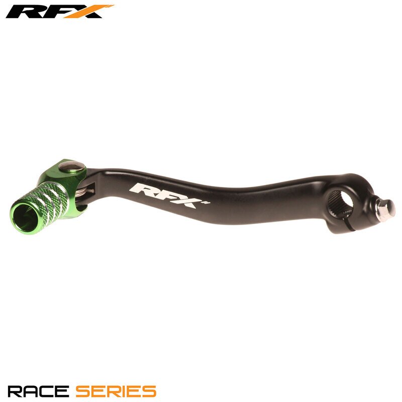 Image of Schalthebel RFX Race schwarz / grün - Kawasaki KXF 450 ab 2016