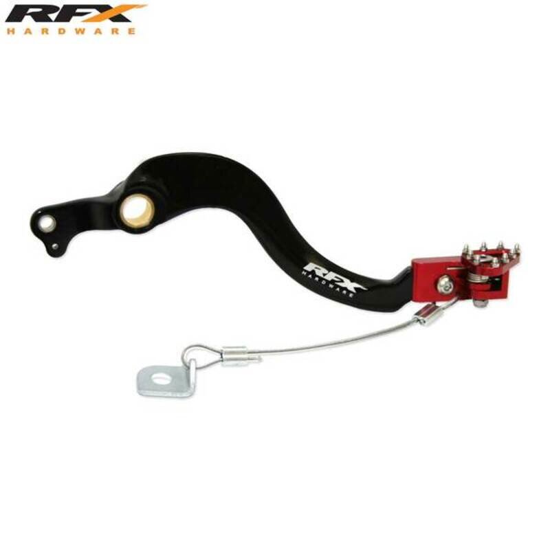 Image of Bremspedal RFX Pro standard schwarz / rot Honda CRF 150