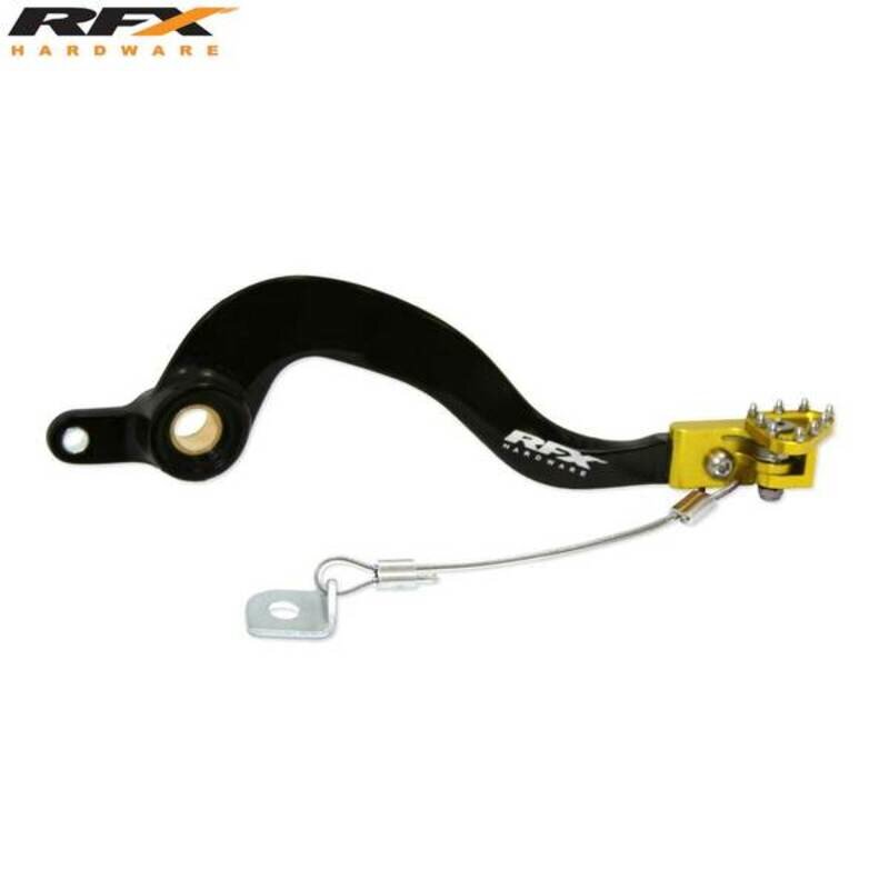 Image of Bremspedal RFX Pro standard schwarz / gelb Suzuki RM 85