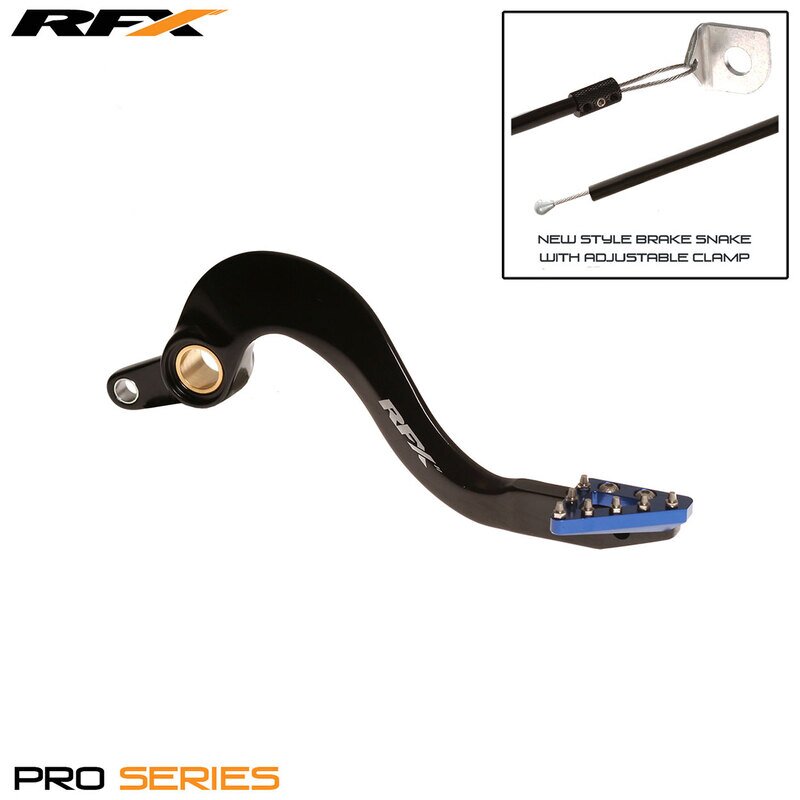 Image of Bremspedal RFX Pro standard schwarz / blau Yamaha YZF / WRF 450