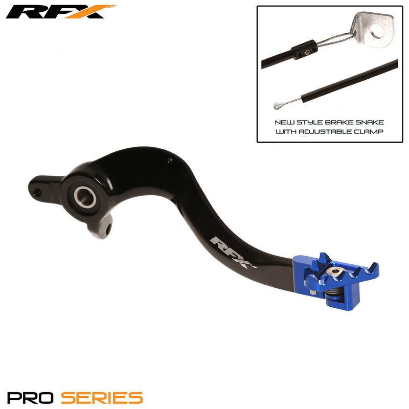 Image of Bremspedal RFX Pro klappbar schwarz / blau Husqvarna TC 65