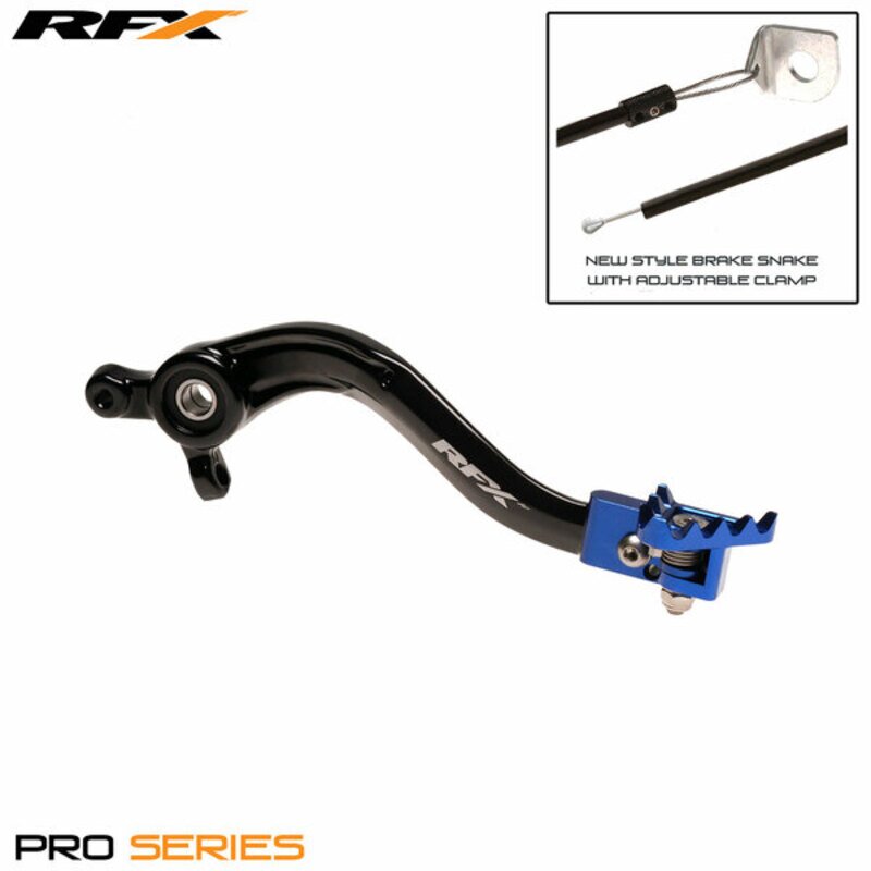 Image of Bremspedal RFX Pro standard schwarz / blau Husqvarna TC 65