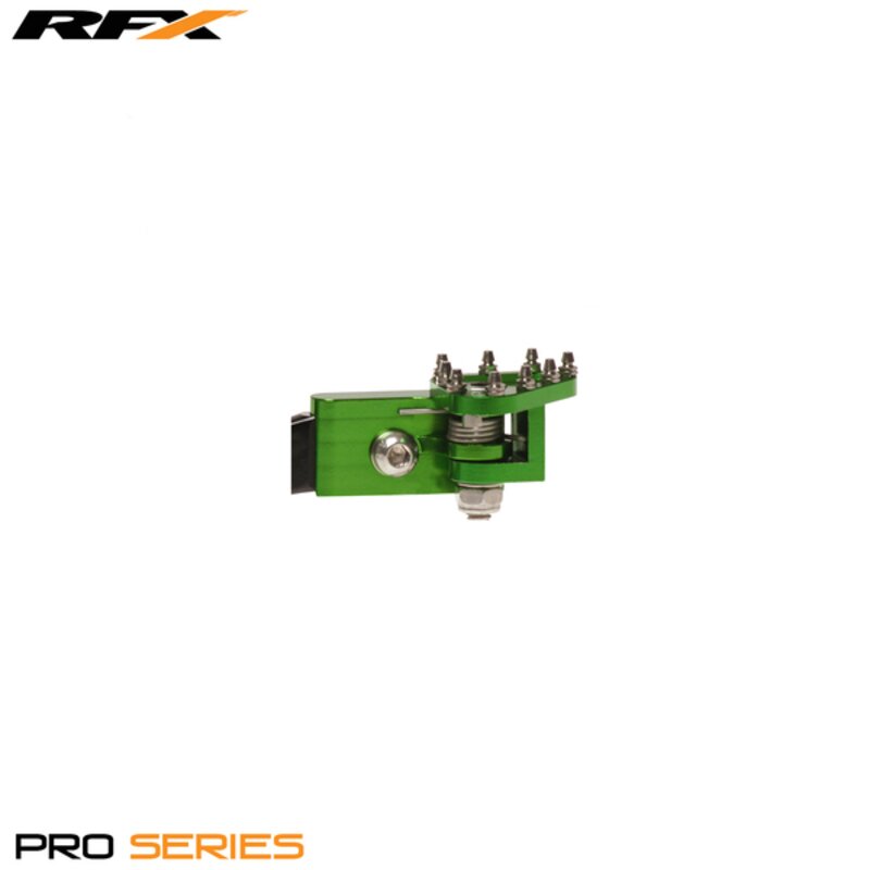 Image of Spitze / Endstück Bremspedal RFX Pro klappbar CNC grün