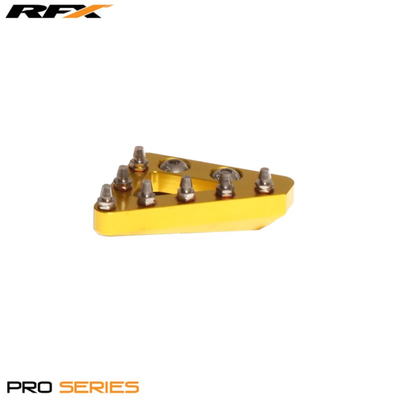 Image of Spitze / Endstück Bremspedal RFX Pro fest gelb
