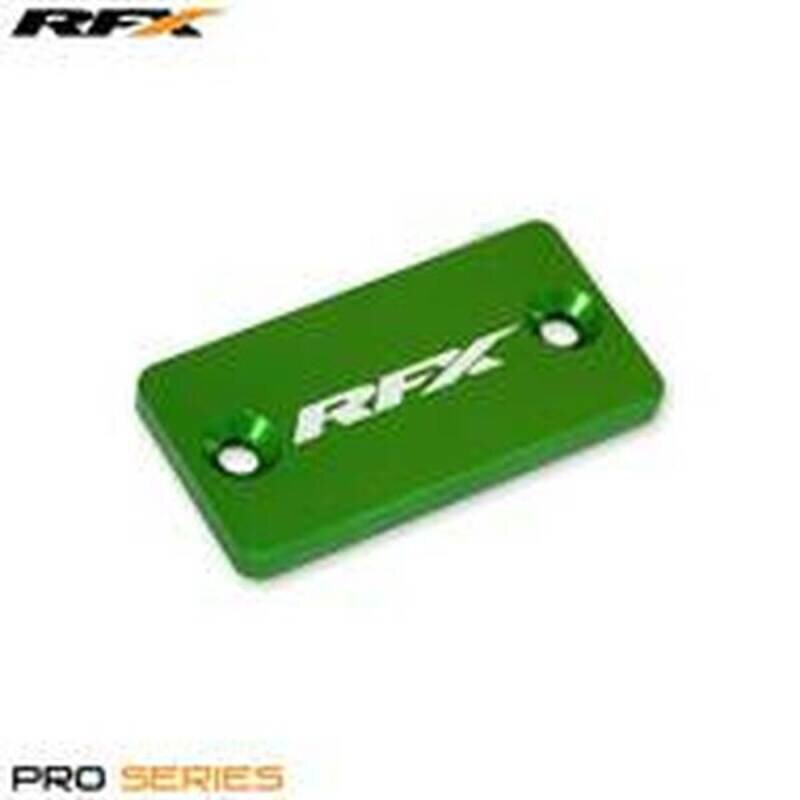 Image of Abdeckung Brems- / Kupplungszylinder RFX Pro grün Kawasaki KXF 250 / 450