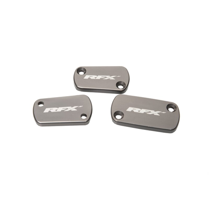 Image of Abdeckung Brems- / Kupplungszylinder RFX Pro grau Kawasaki KXF 450