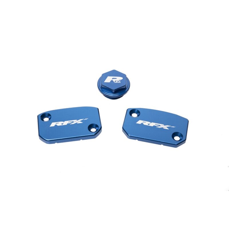 Image of Abdeckung Brems- / Kupplungszylinder RFX Pro blau (Brembo Bremse + Kupplung) Husqvarna