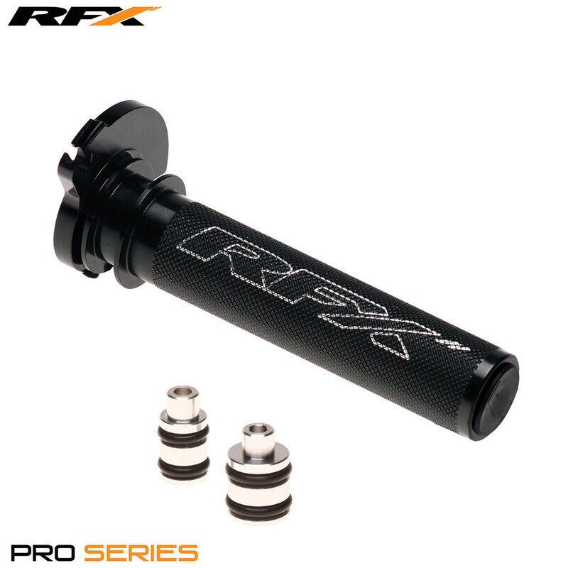 Image of Gasgriffhülse RFX Pro alu schwarz Beta / KTM / Husqvarna 2T
