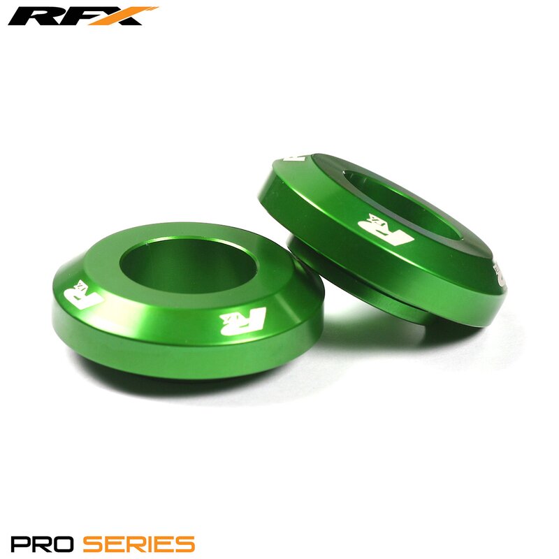 Image of Distanzbuchsen Hinterrad RFX Pro Fast grün KXF 250 / 450