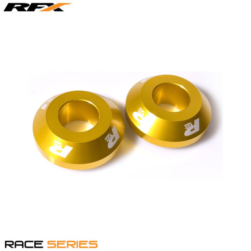 Image of Distanzbuchsen Hinterrad RFX Pro Fast gelb Suzuki RM-Z 250 / 450