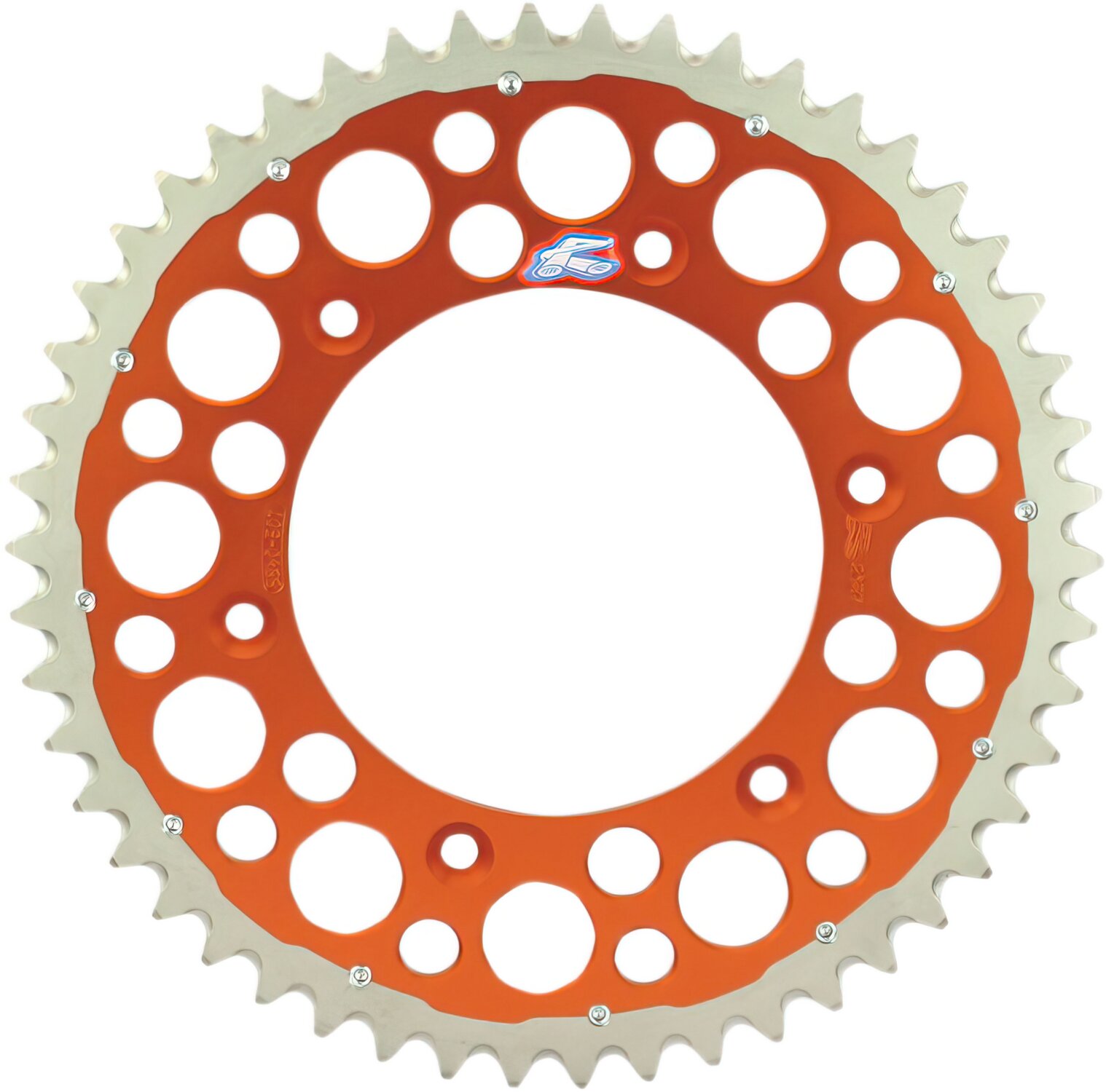 Image of Kettenrad Renthal 520 Z52 Twinring orange KTM / Husqvarna