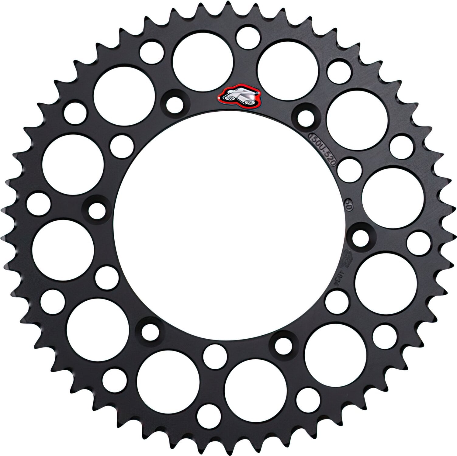 Image of Kettenrad Renthal 520 Z50 Ultra Light selbstreinigend schwarz YZ / YZF
