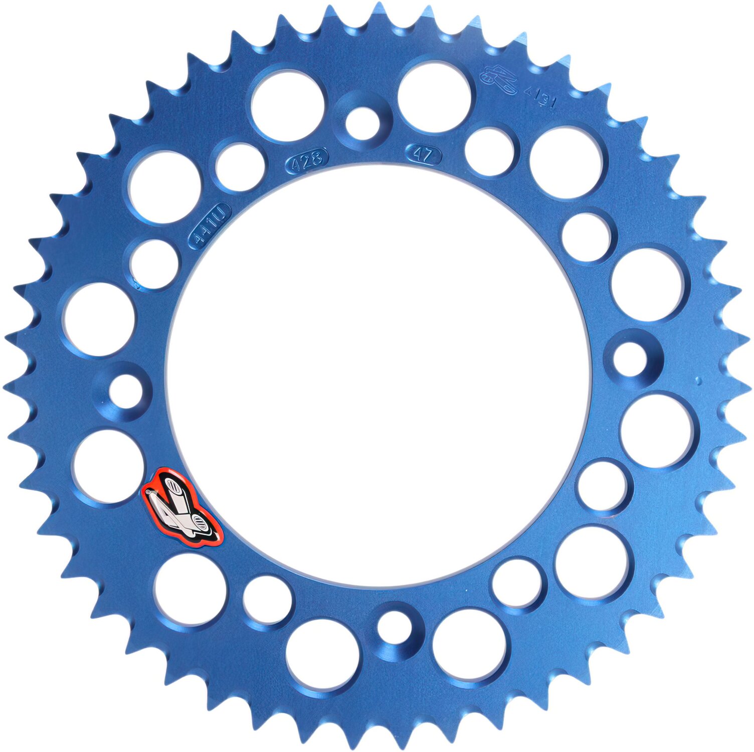 Image of Kettenrad Renthal 428 Z47 Ultra Light selbstreinigend blau TC / SX 85