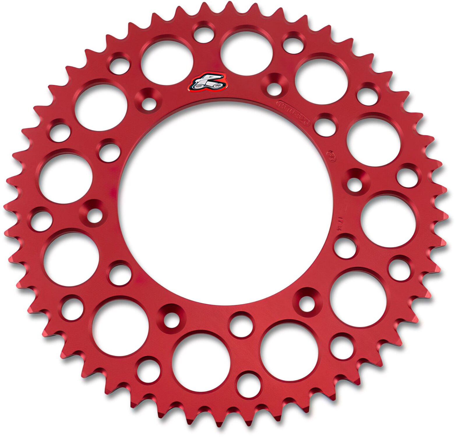 Image of Kettenrad Renthal 520 Z49 Ultra Light selbstreinigend rot CR / CRF
