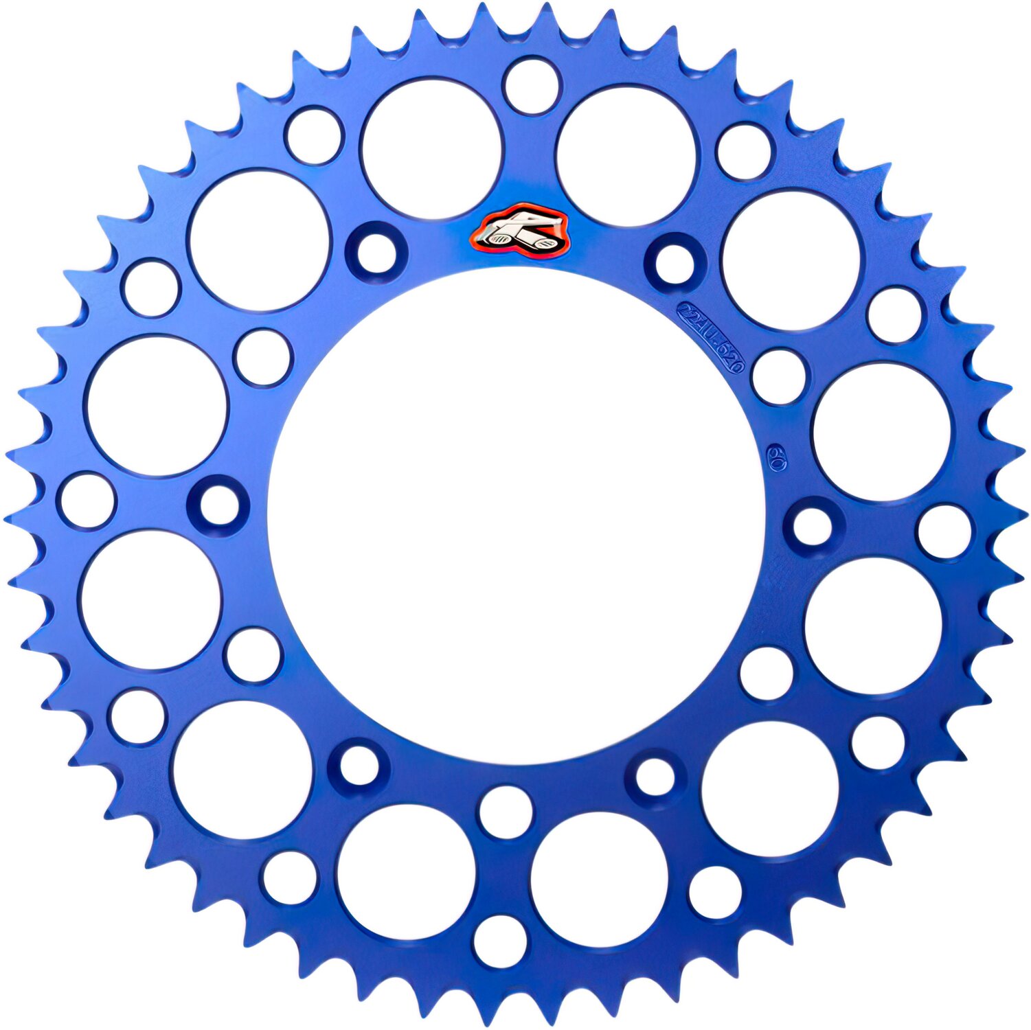 Image of Kettenrad Renthal 520 Z48 Twinring blau YZ / YZF