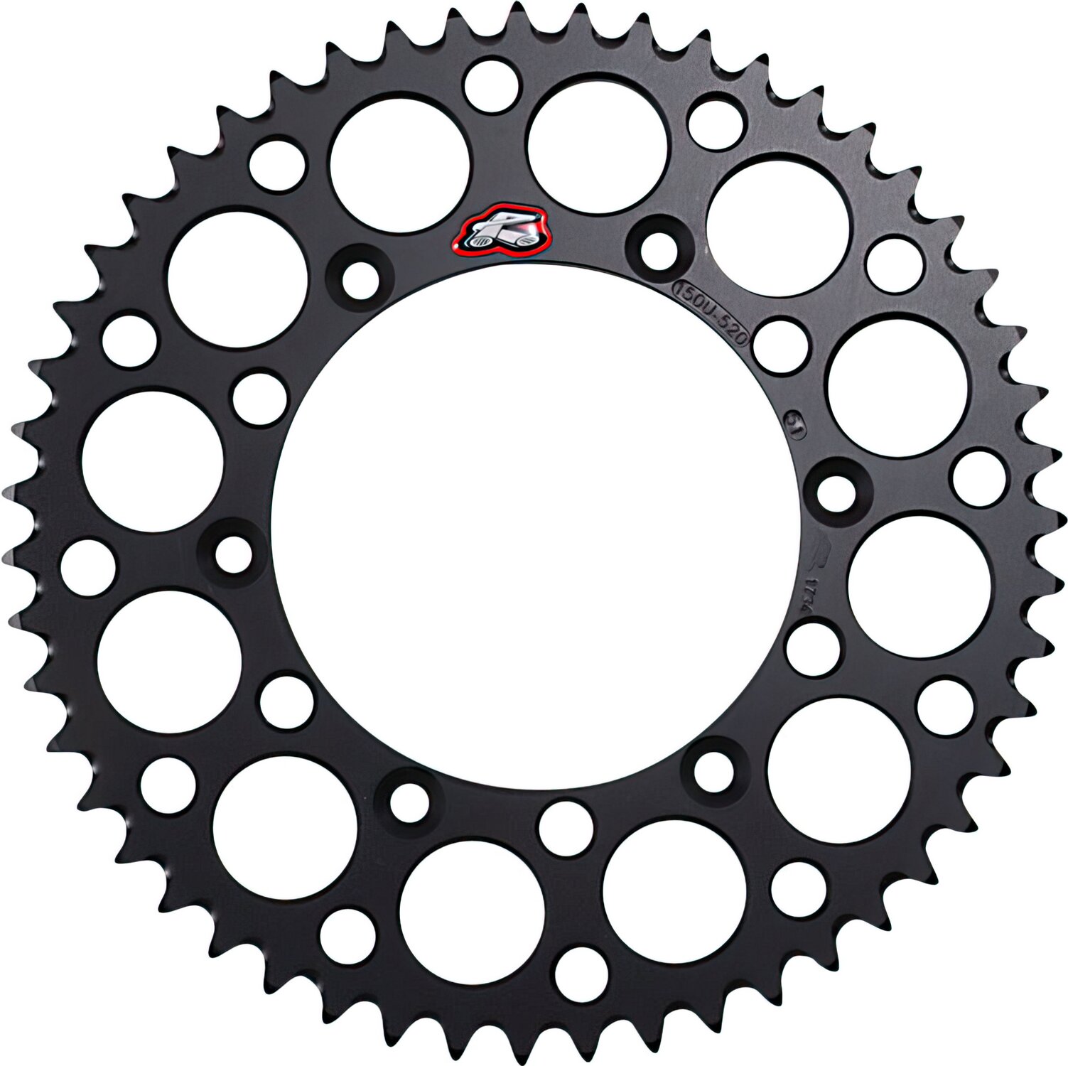 Image of Kettenrad Renthal 520 Z51 Ultra Light selbstreinigend schwarz YZ / YZF