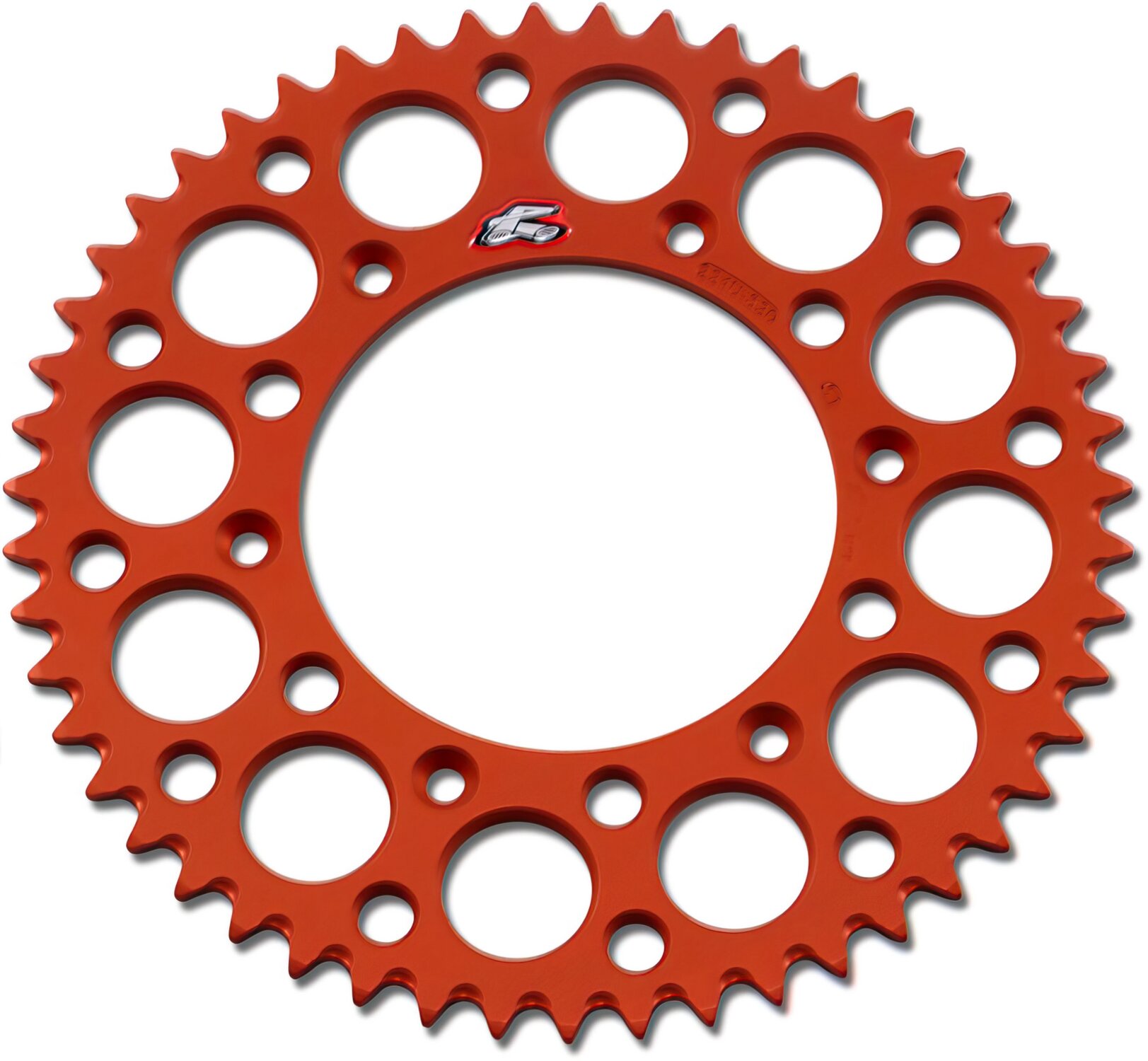 Image of Kettenrad Renthal 520 Z51Ultra Light selbstreinigend orange KTM / Husqvarna / GasGas