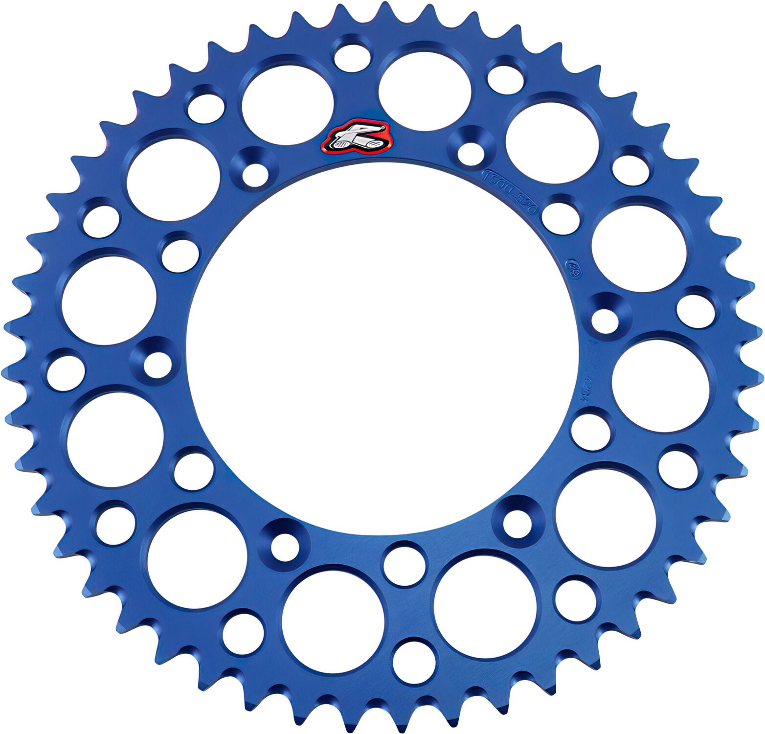 Image of Kettenrad Renthal 520 Z49 Ultra Light selbstreinigend blau YZ / YZF