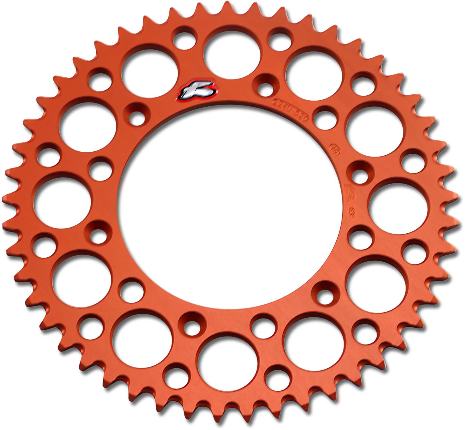 Image of Kettenrad Renthal 520 Z49 Ultra Light selbstreinigend orange KTM / Husqvarna / GasGas