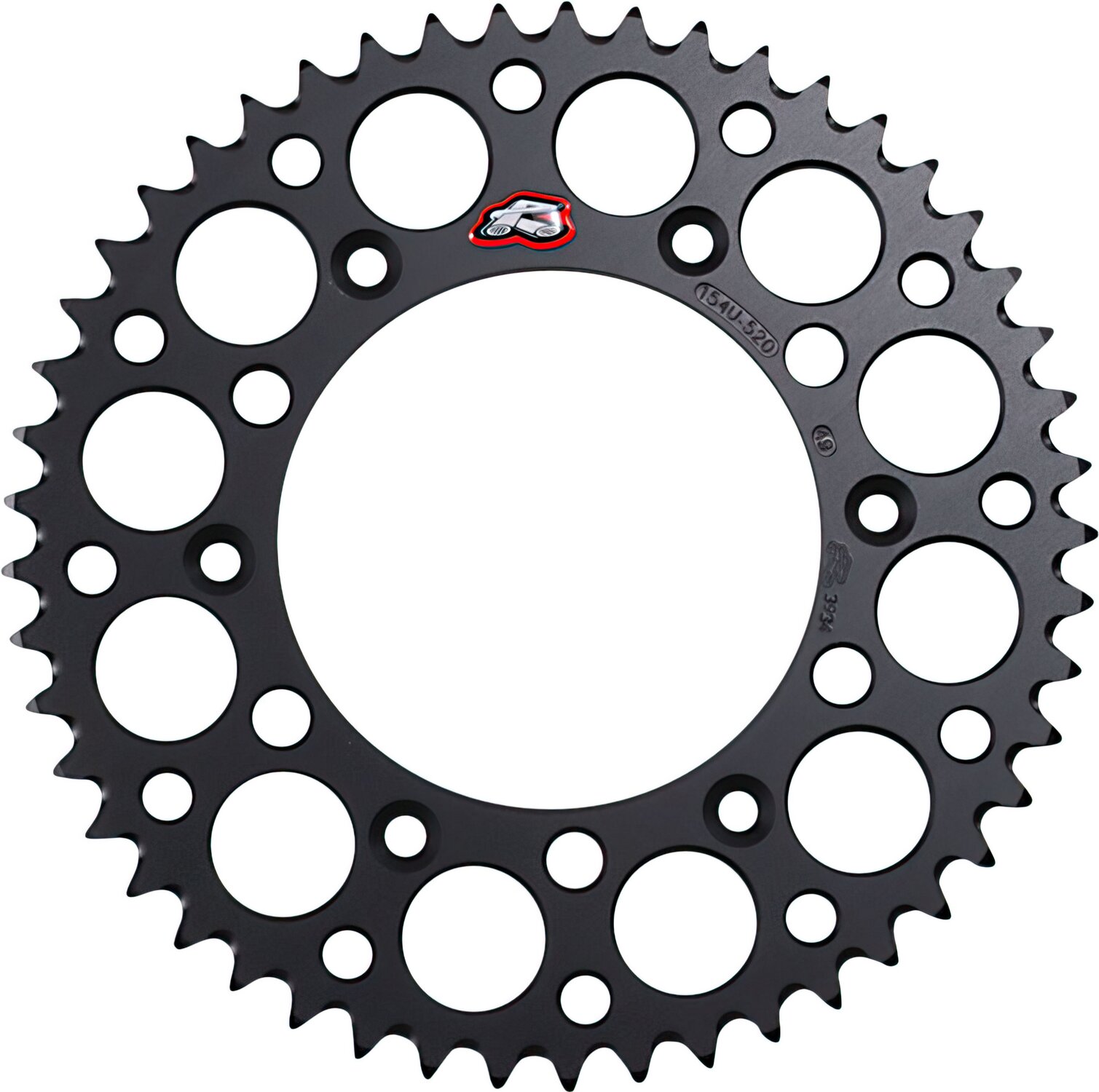 Image of Kettenrad Renthal 520 Z49 Ultra Light selbstreinigend schwarz CR / CRF