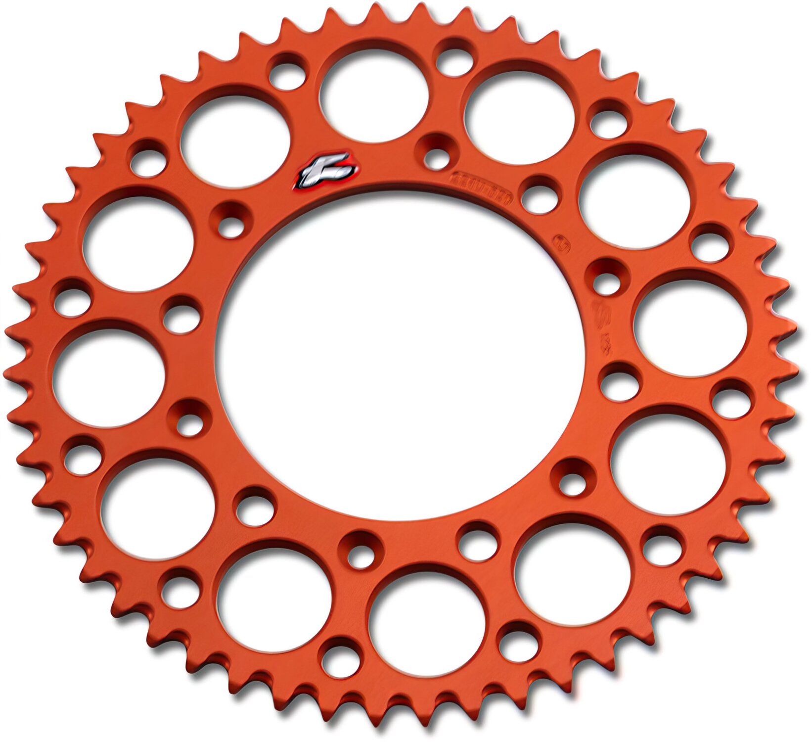 Image of Kettenrad Renthal 520 Z52 Ultra Light selbstreinigend orange KTM / Husqvarna / GasGas