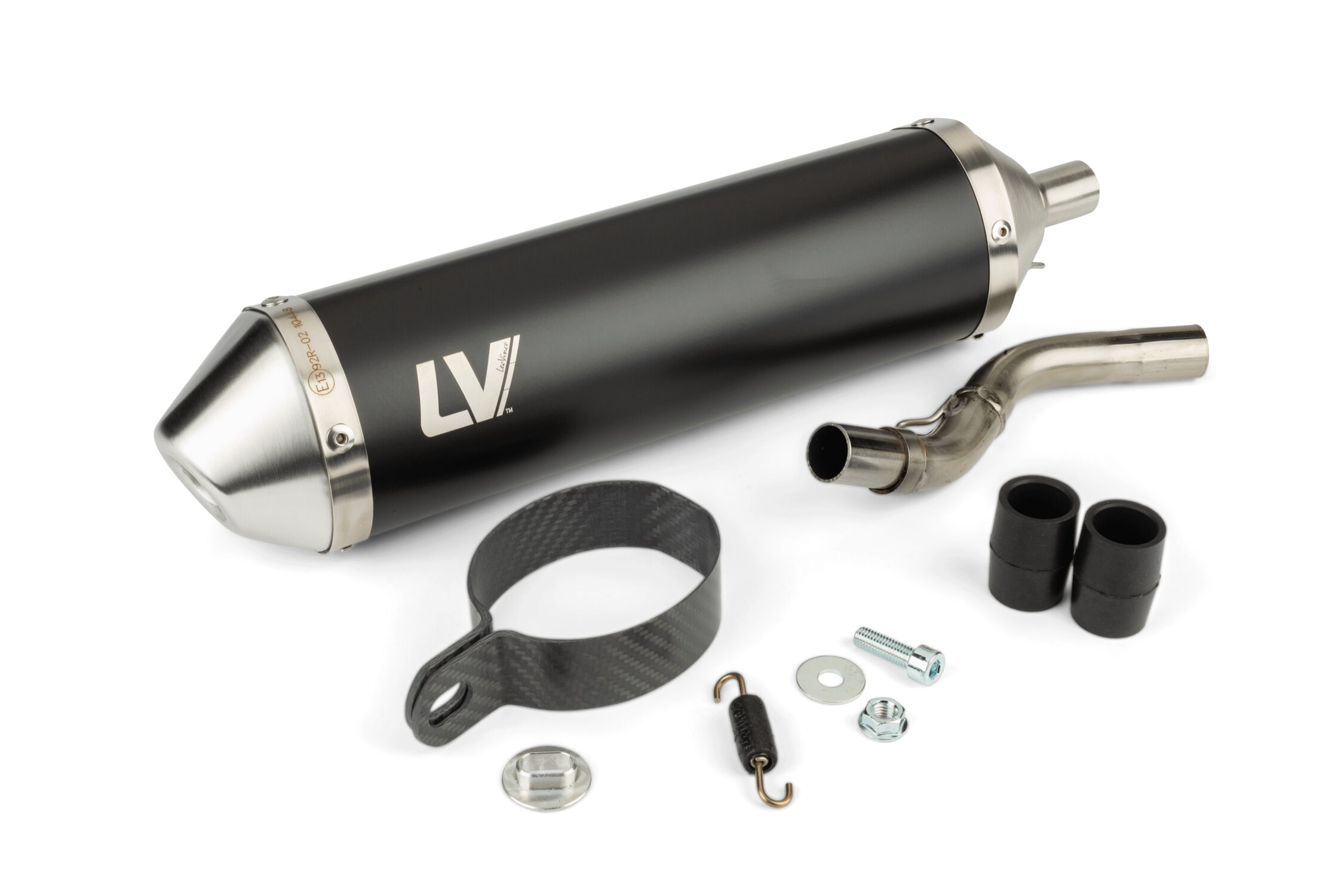 Image of Endschalldämpfer LeoVince X-Fight Black Fantic 50 Euro 5