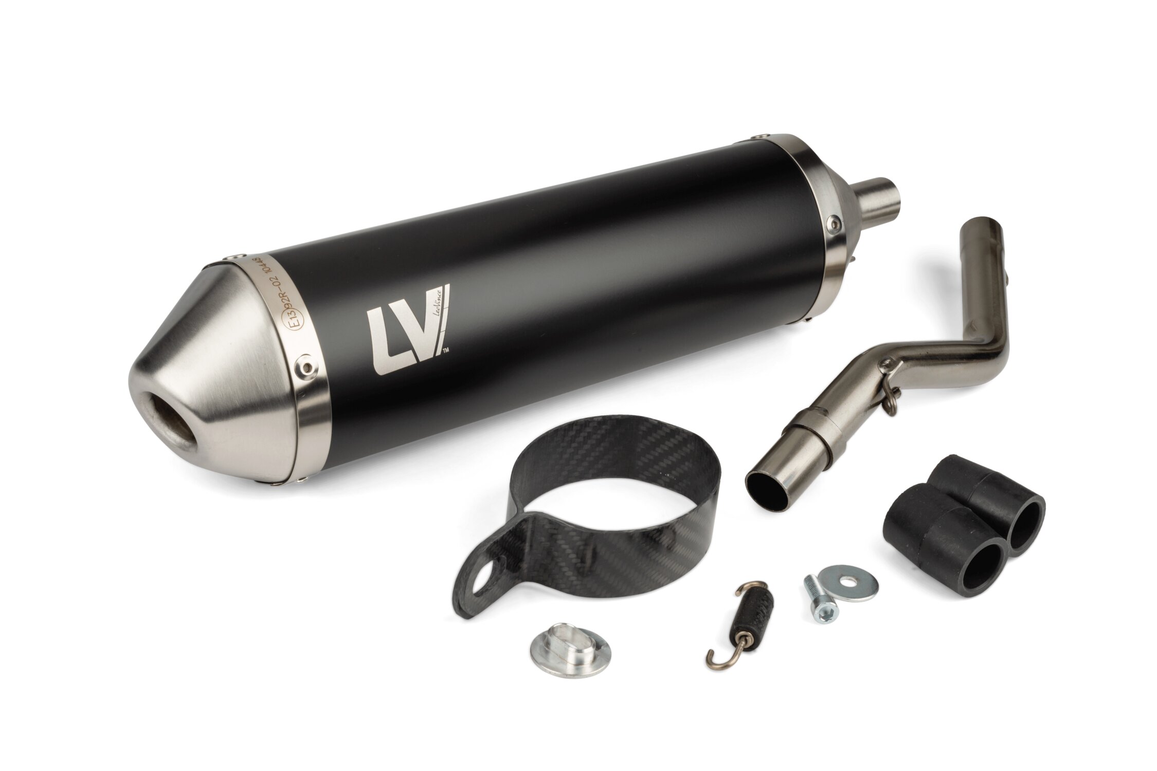 Image of Endschalldämpfer LeoVince X-Fight Black Sherco 50 Euro 5