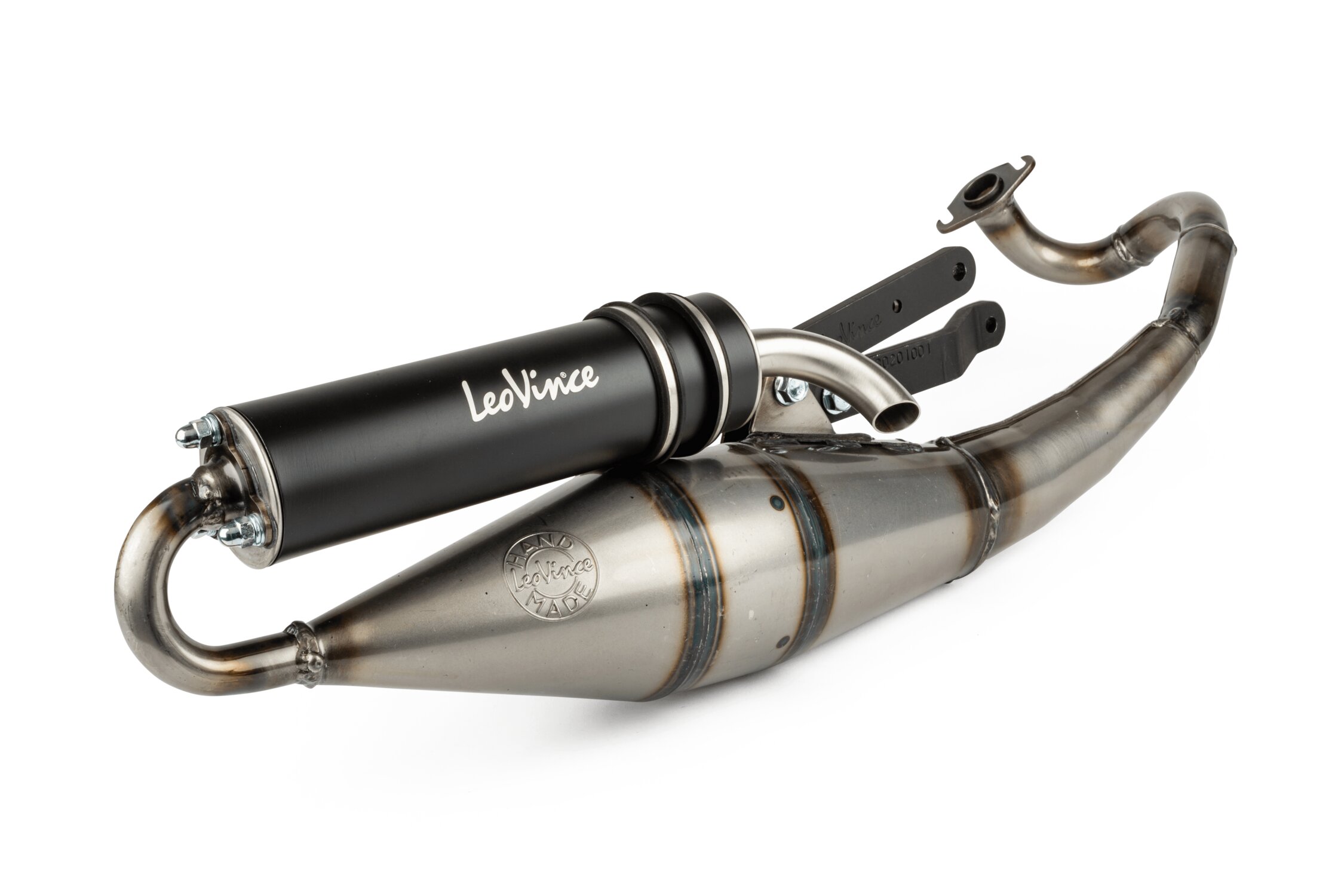 Image of Auspuff Leovince Handmade TT Black Edition Peugeot Speedfight 3