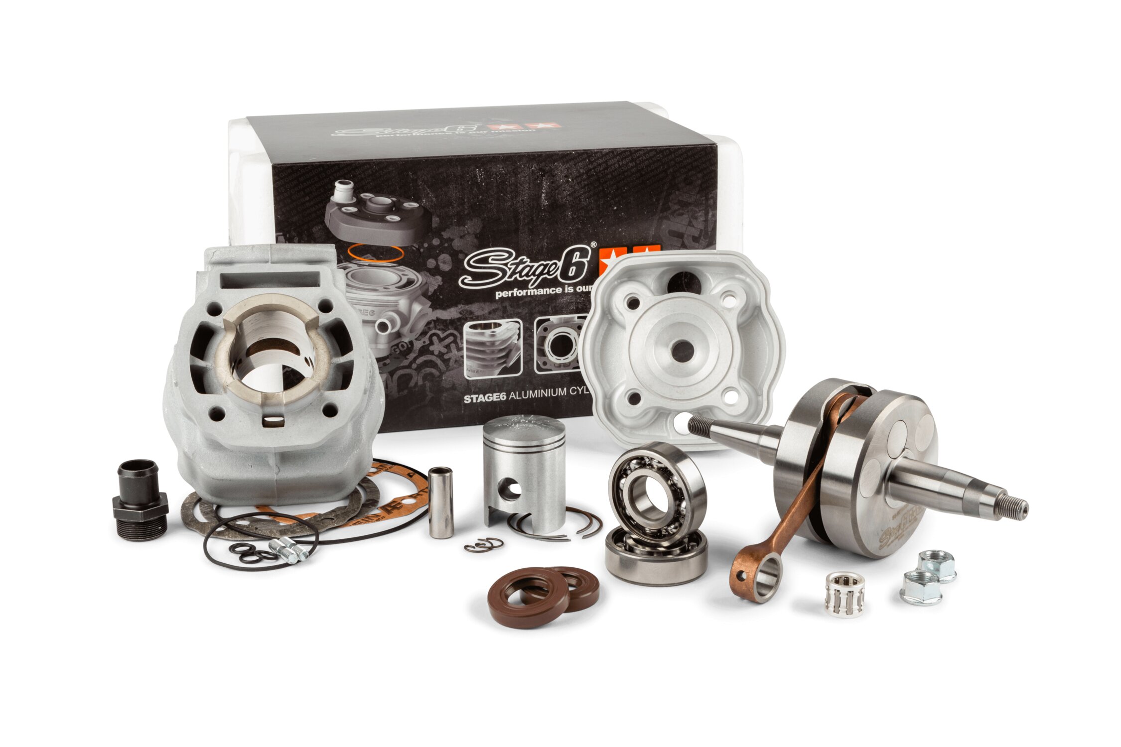 Image of Motorpack Stage6 Sport MK2 50ccm + Kurbelwelle Derbi Euro 3 / Euro 4