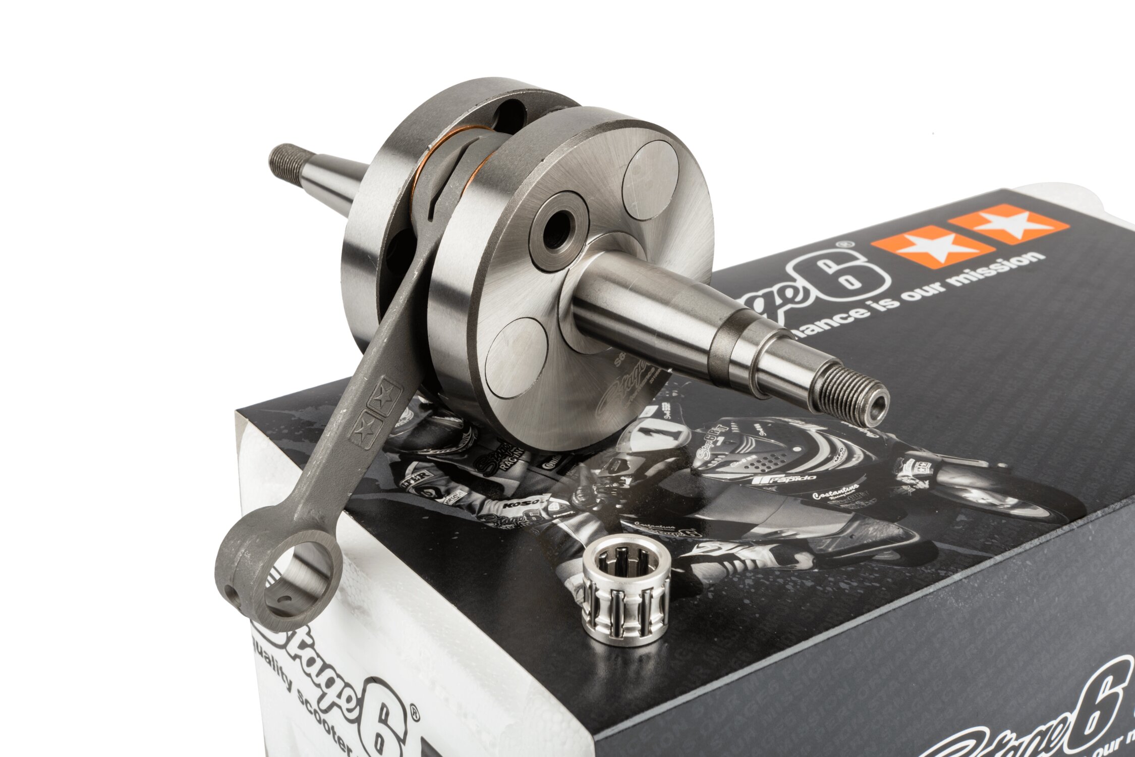 Image of Kurbelwelle Stage6 HPC 45mm Hub Derbi Euro 2