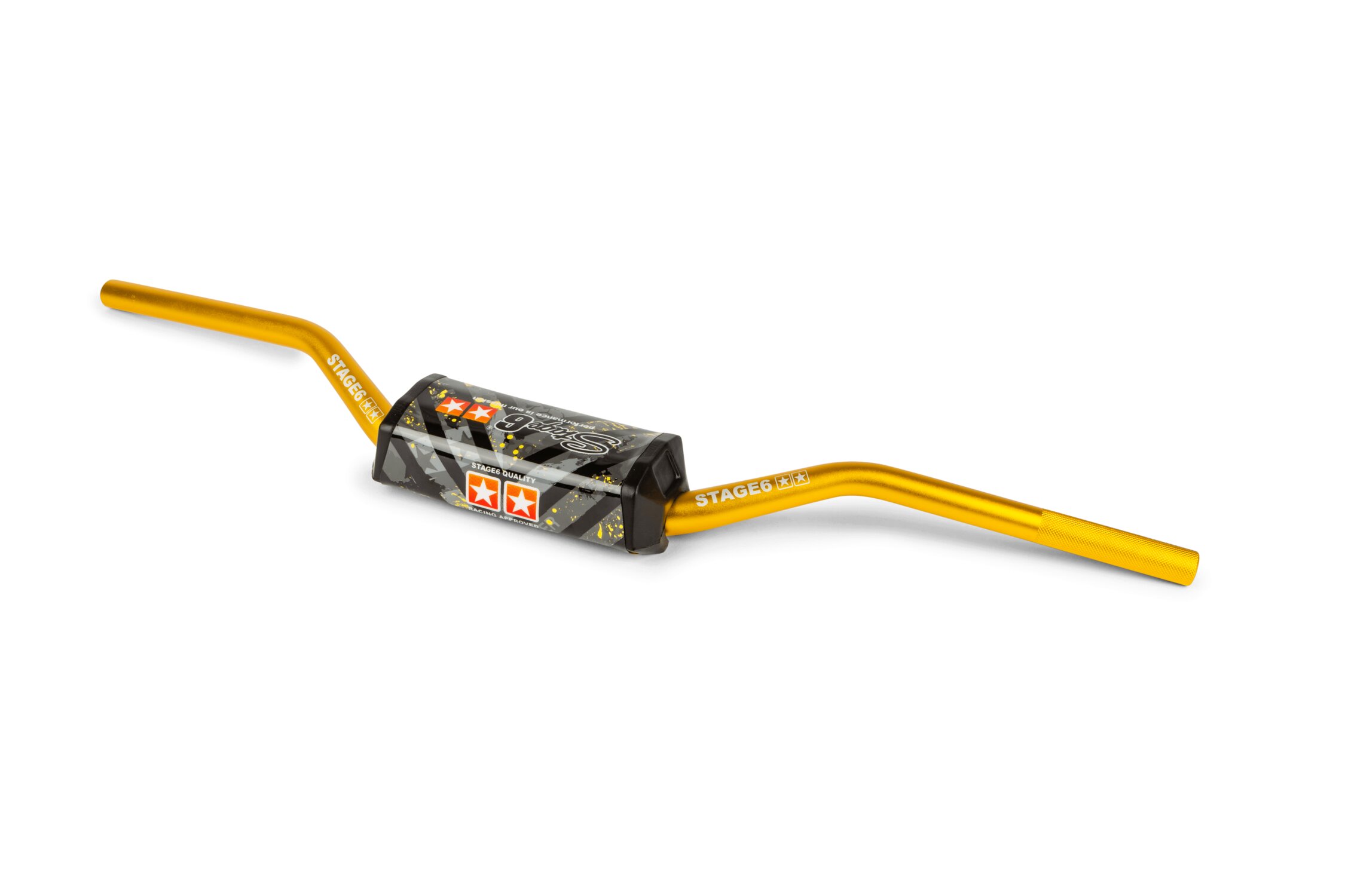 Image of Crosslenker + Lenkerpolster Stage6 d.28.6mm gold