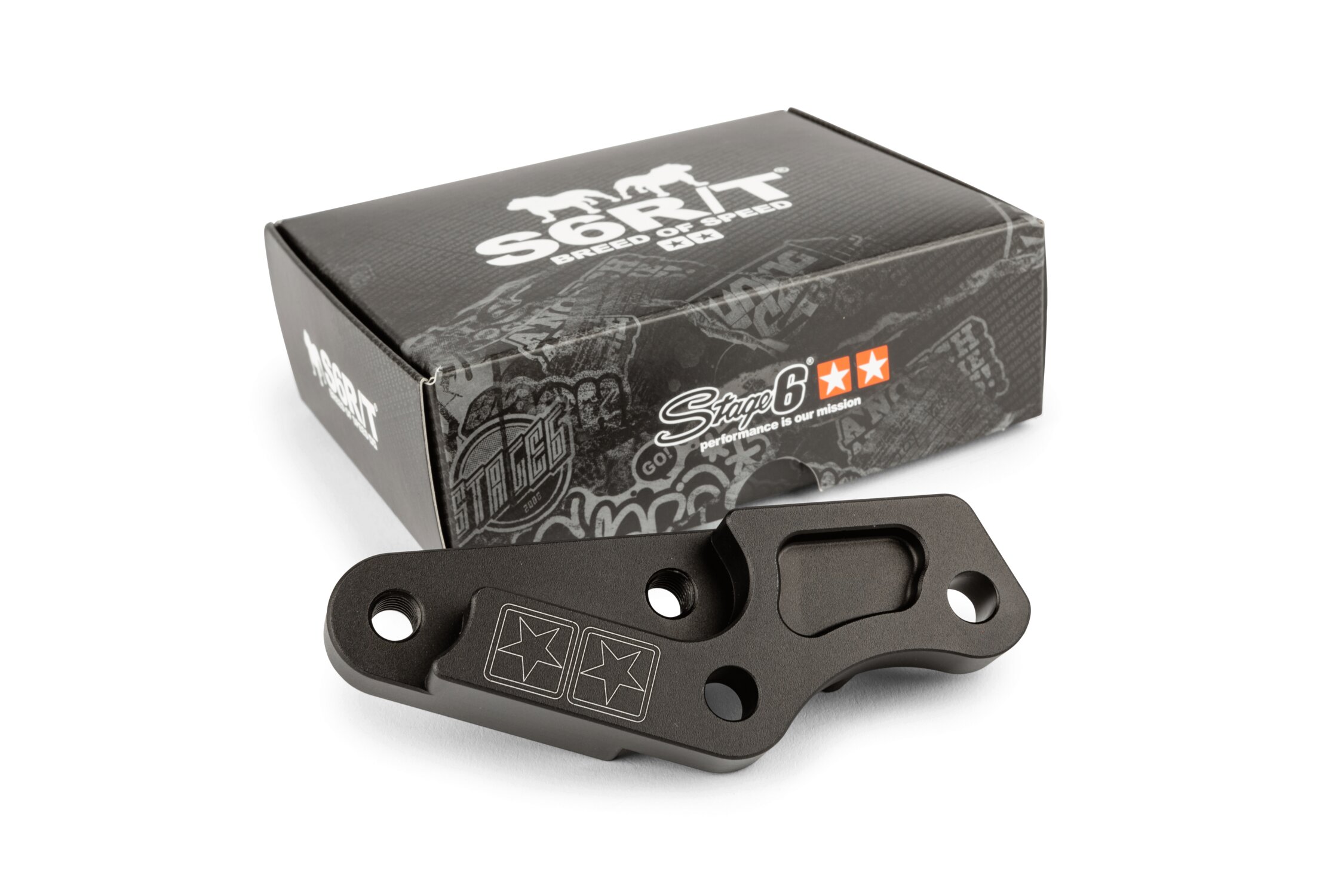 Image of Bremsscheibenadapter Stage6 R/T Oversize 280mm Yamaha Aerox