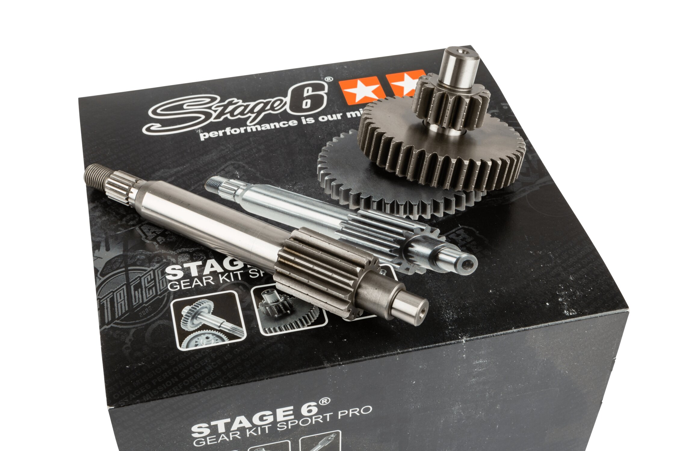 Image of Getriebe Stage6 Primär 14/42 (3,00) Minarelli Z14 original Zwischenwelle