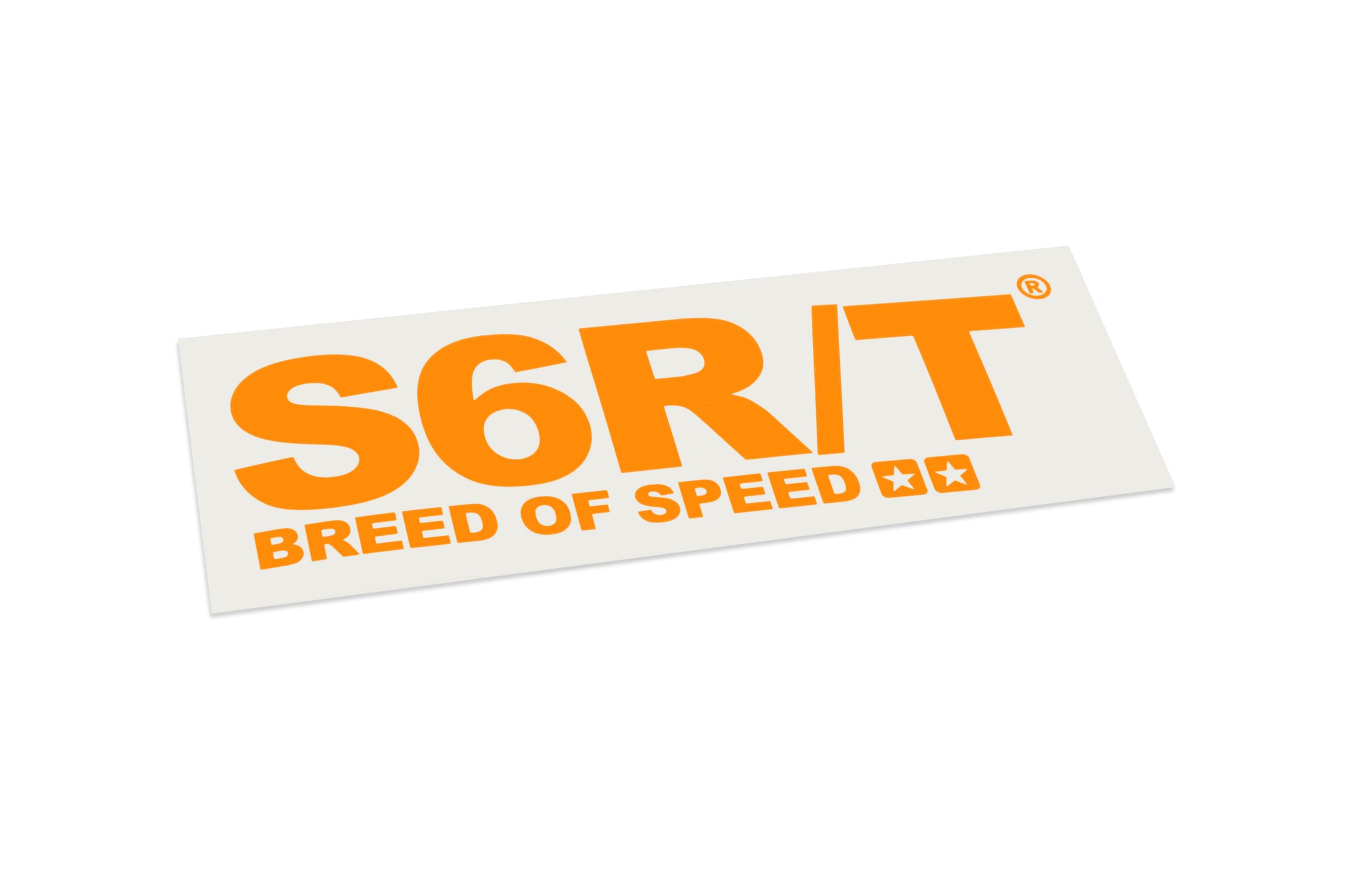 Image of Aufkleber Stage6 R/T 140x48mm Orange