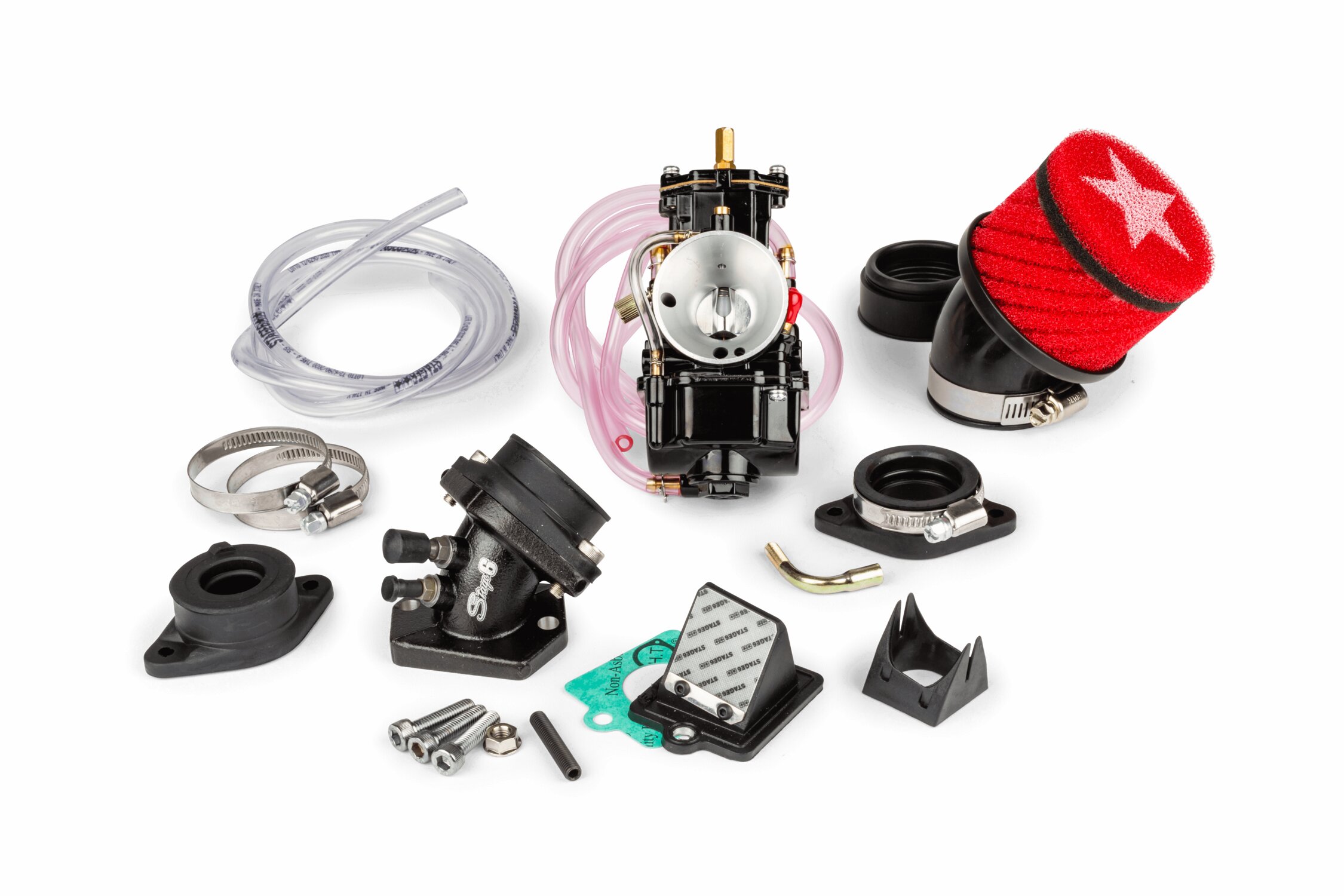 Image of Vergaserkit Stage6 Typ PWK 21mm Piaggio 50 - 180ccm