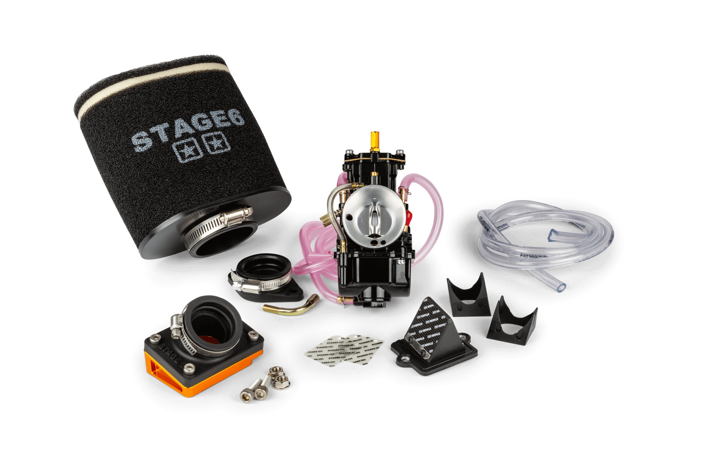 Image of Vergaserkit Stage6 R/T Typ PWK 28mm Piaggio 50 - 180ccm