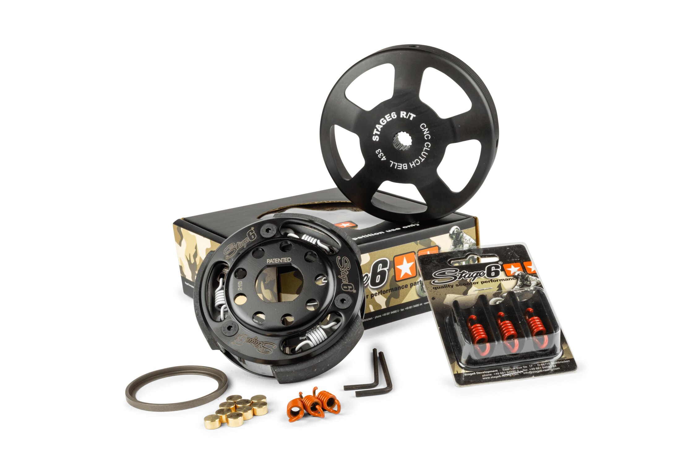 Image of Kupplungskit mit Glocke Stage6 Torque Control MK2 Minarelli / China 2-Takt