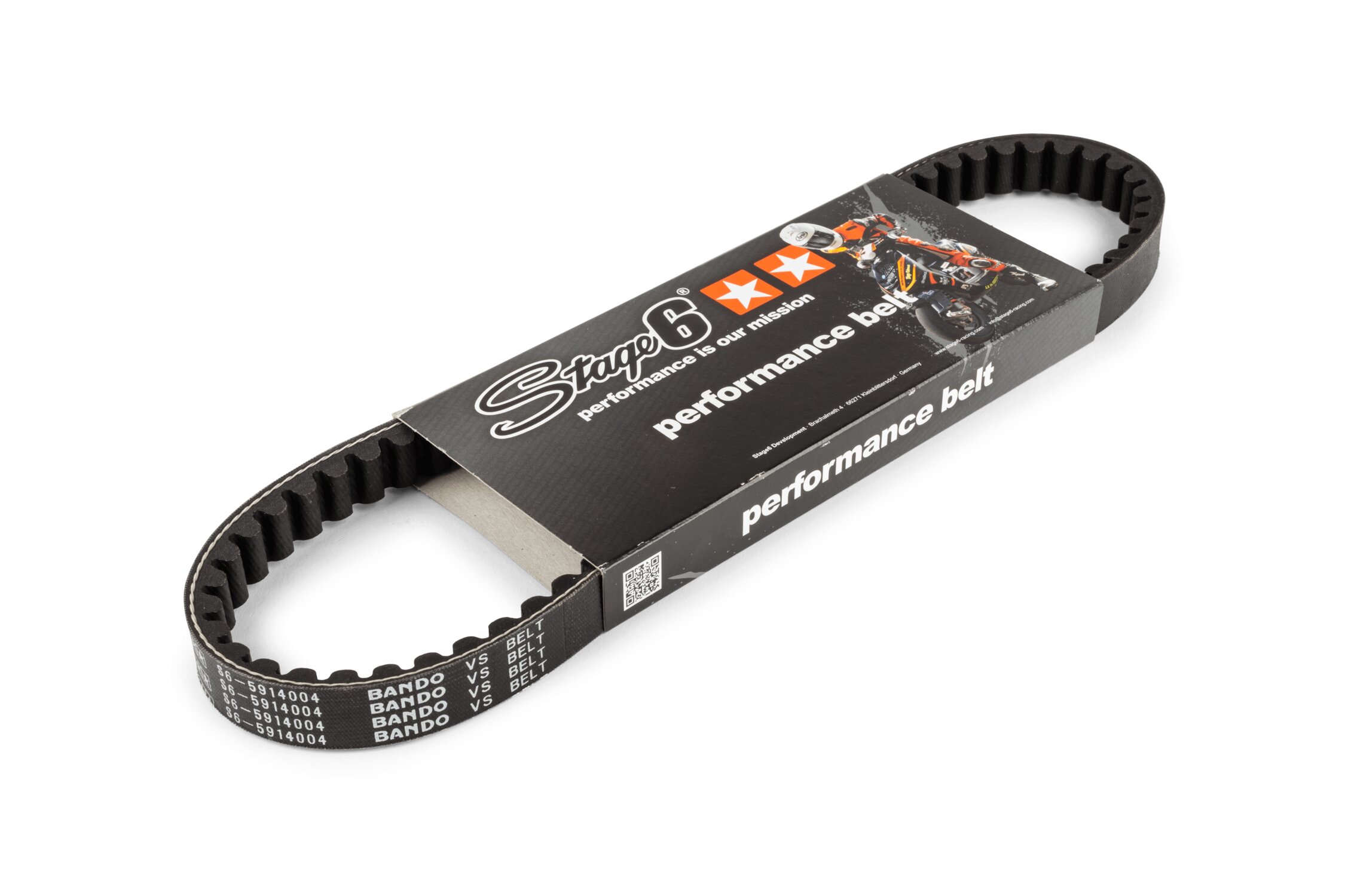 Image of Keilriemen Stage6 Pro Belt Piaggio bis 1998 kurz