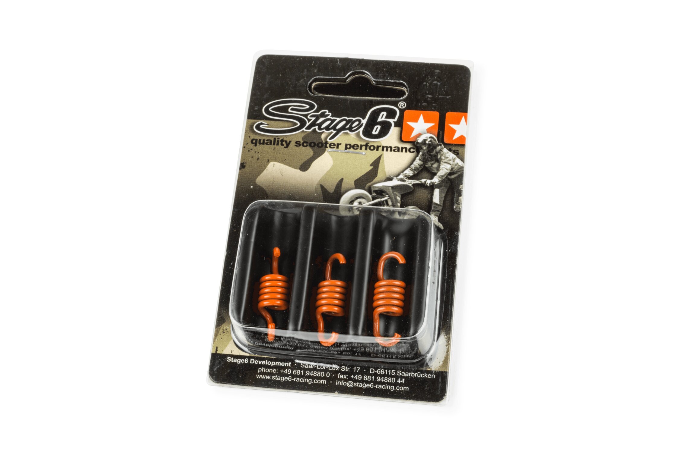 Image of Kupplungsfedern Stage6 Torque Control x3 orange / medium