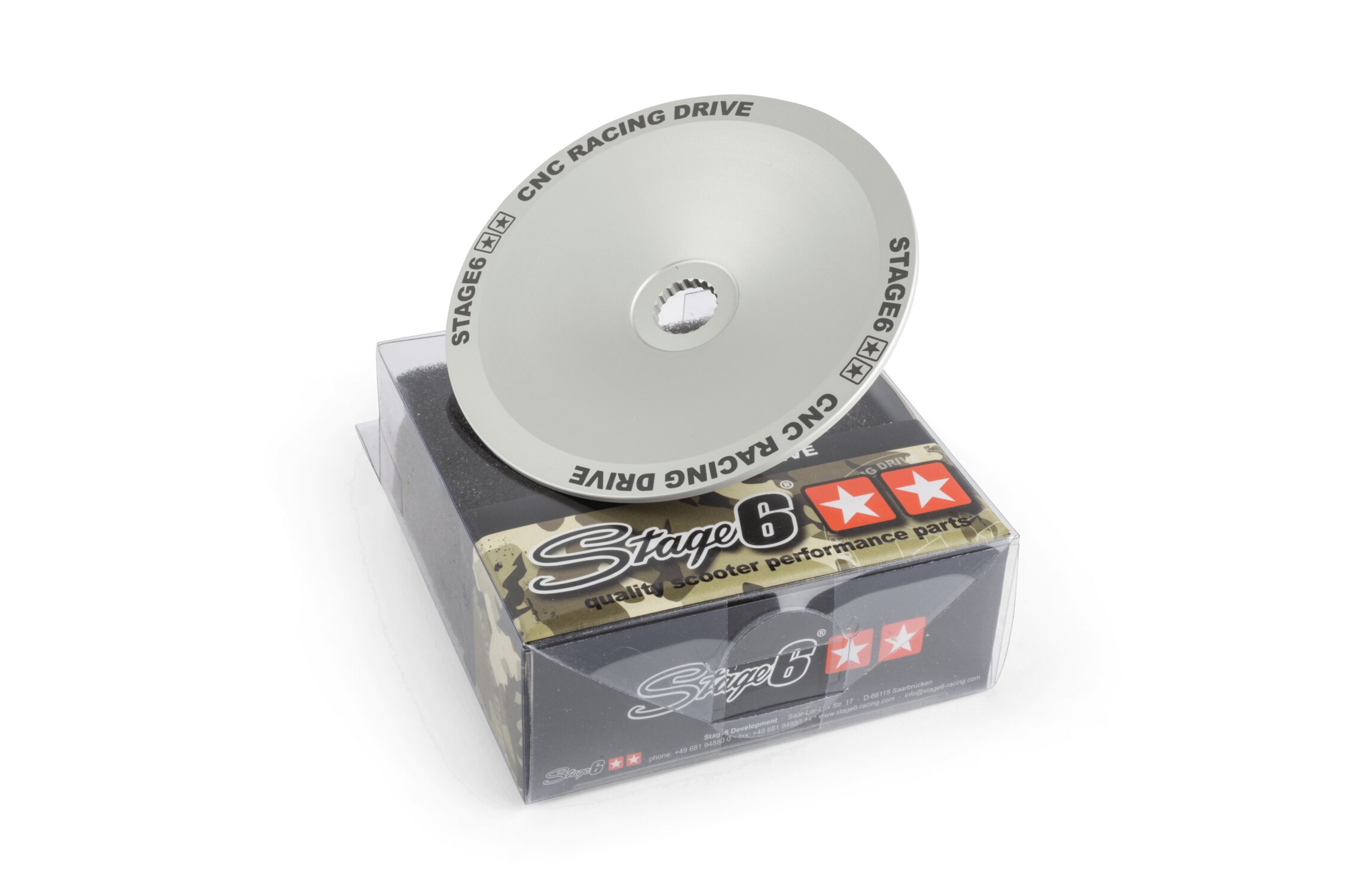 Image of Riemenscheibe Stage6 CNC RACING Drive Piaggio