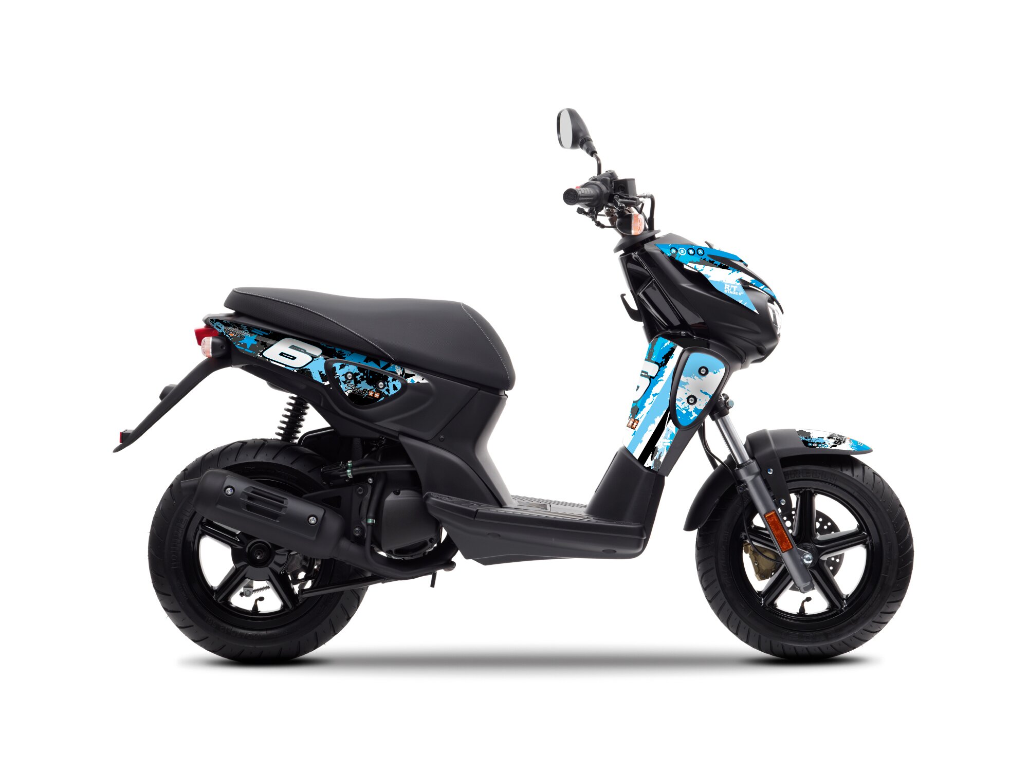 Image of Dekor Kit Yamaha Slider / Stunt Stage6 blau / schwarz