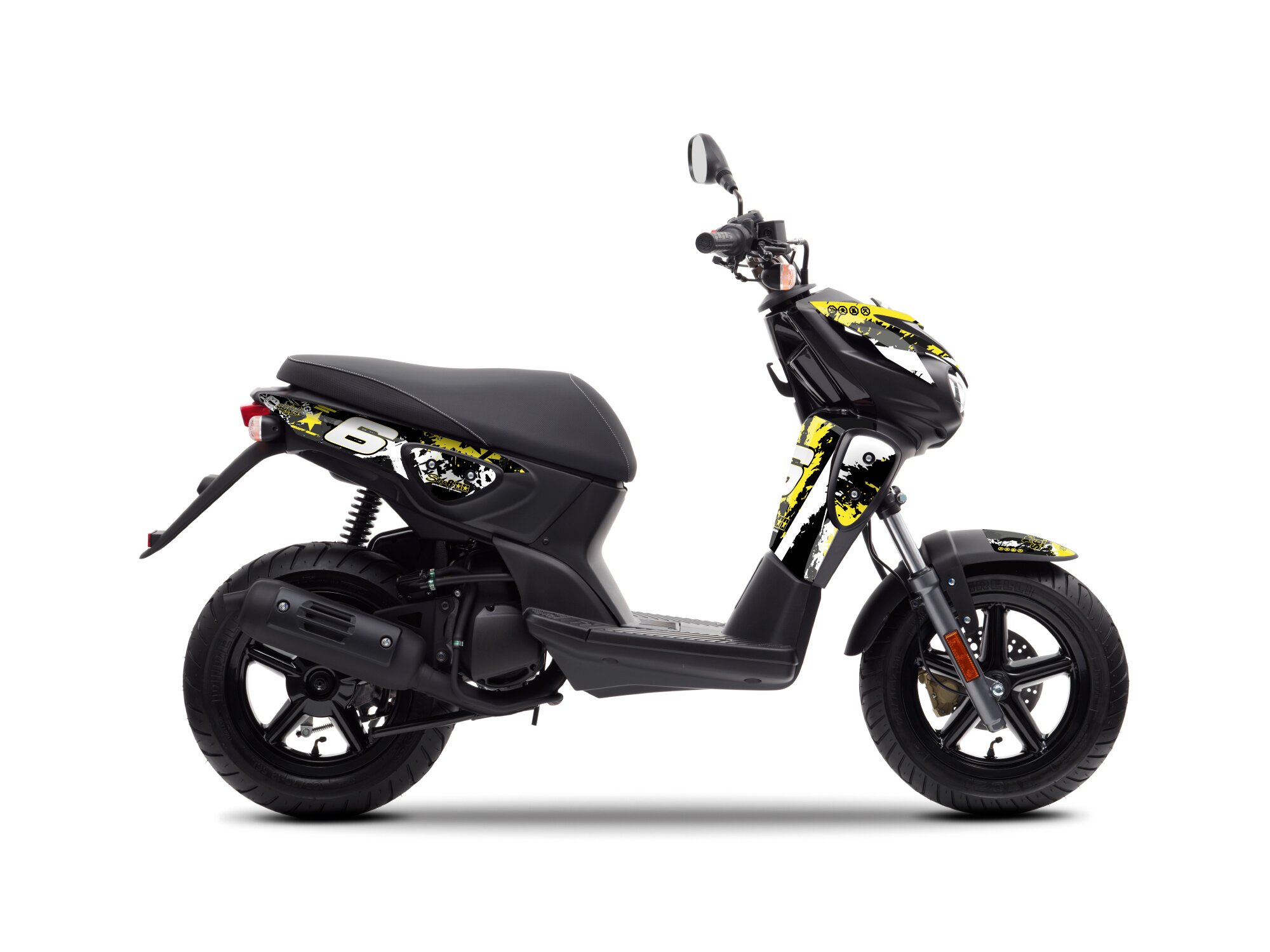 Image of Dekor Kit Yamaha Slider / Stunt Stage6 gelb / schwarz
