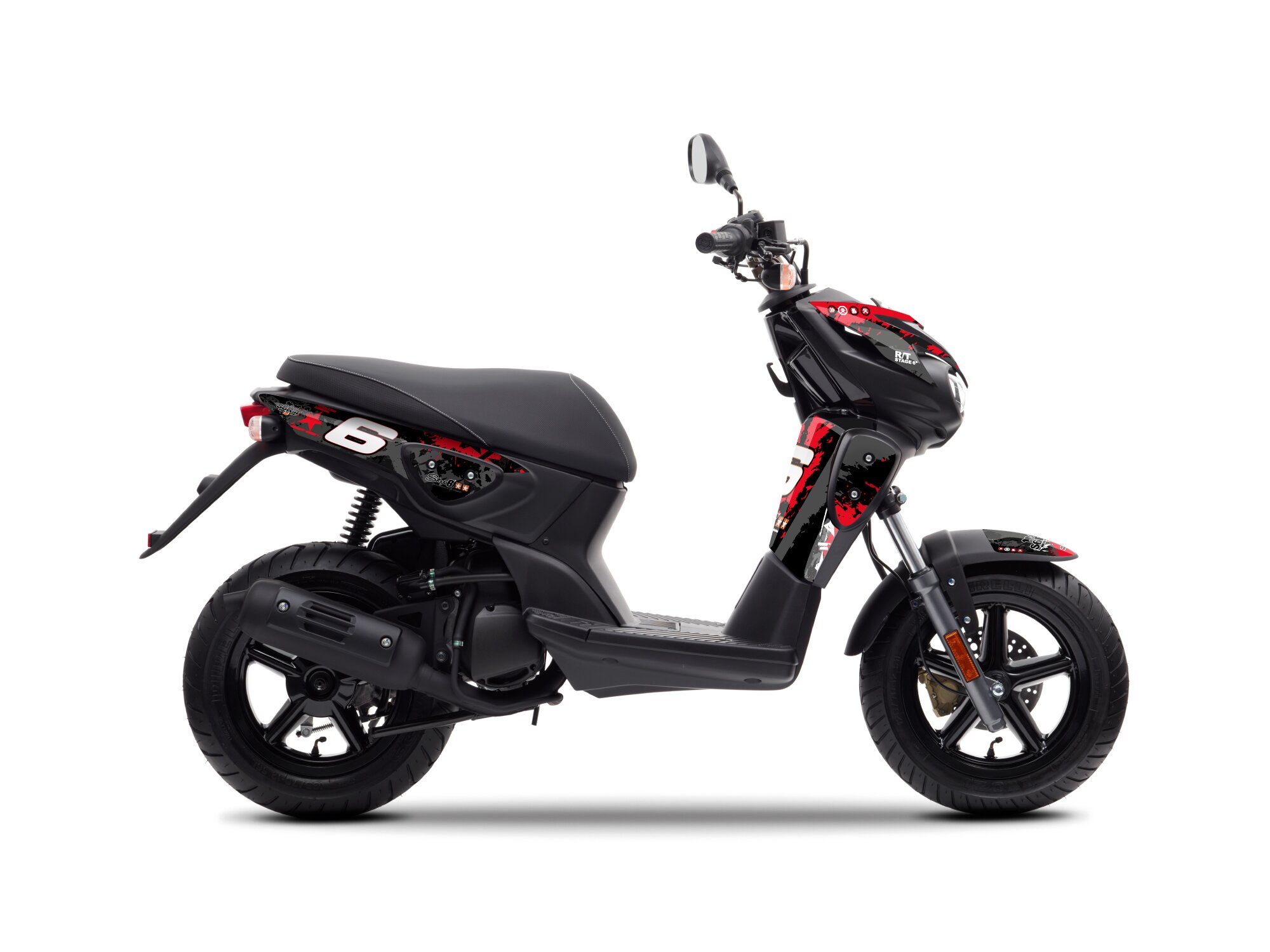Image of Dekor Kit Yamaha Slider / Stunt Stage6 rot / schwarz