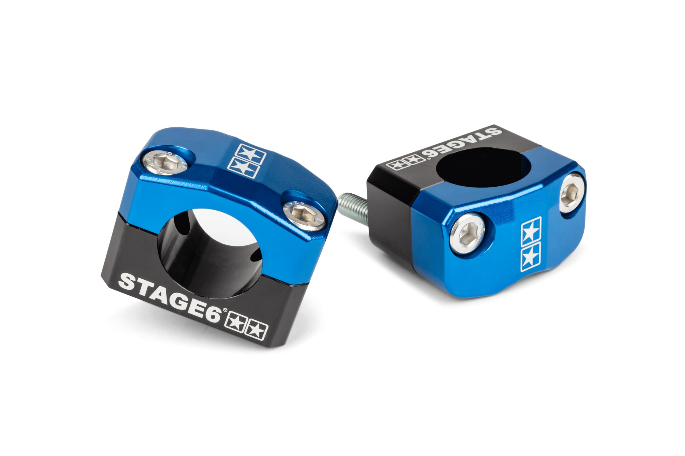 Image of Lenkerklemmen Stage6 28,6mm blau