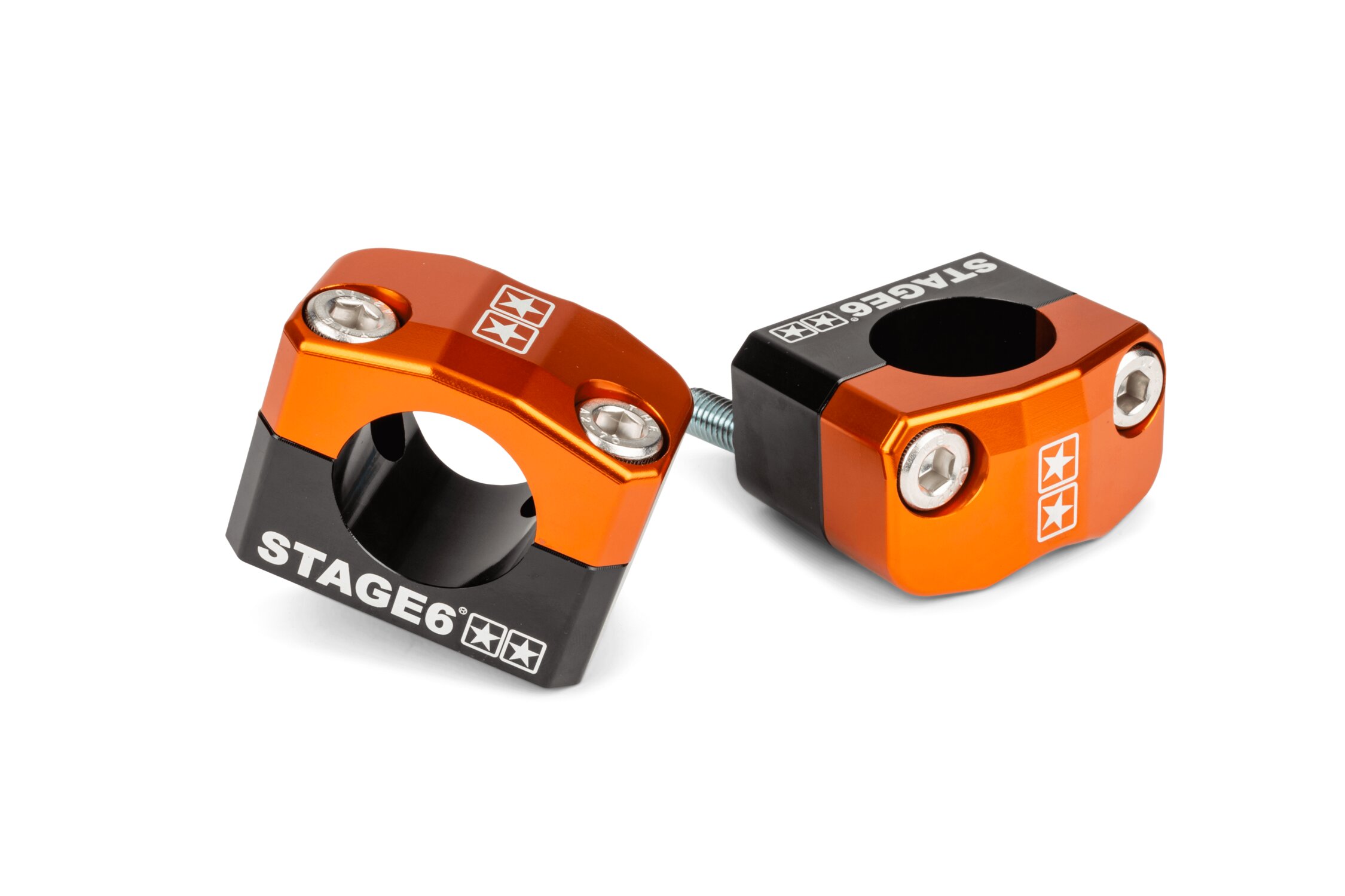 Image of Lenkerklemmen Stage6 28,6mm orange