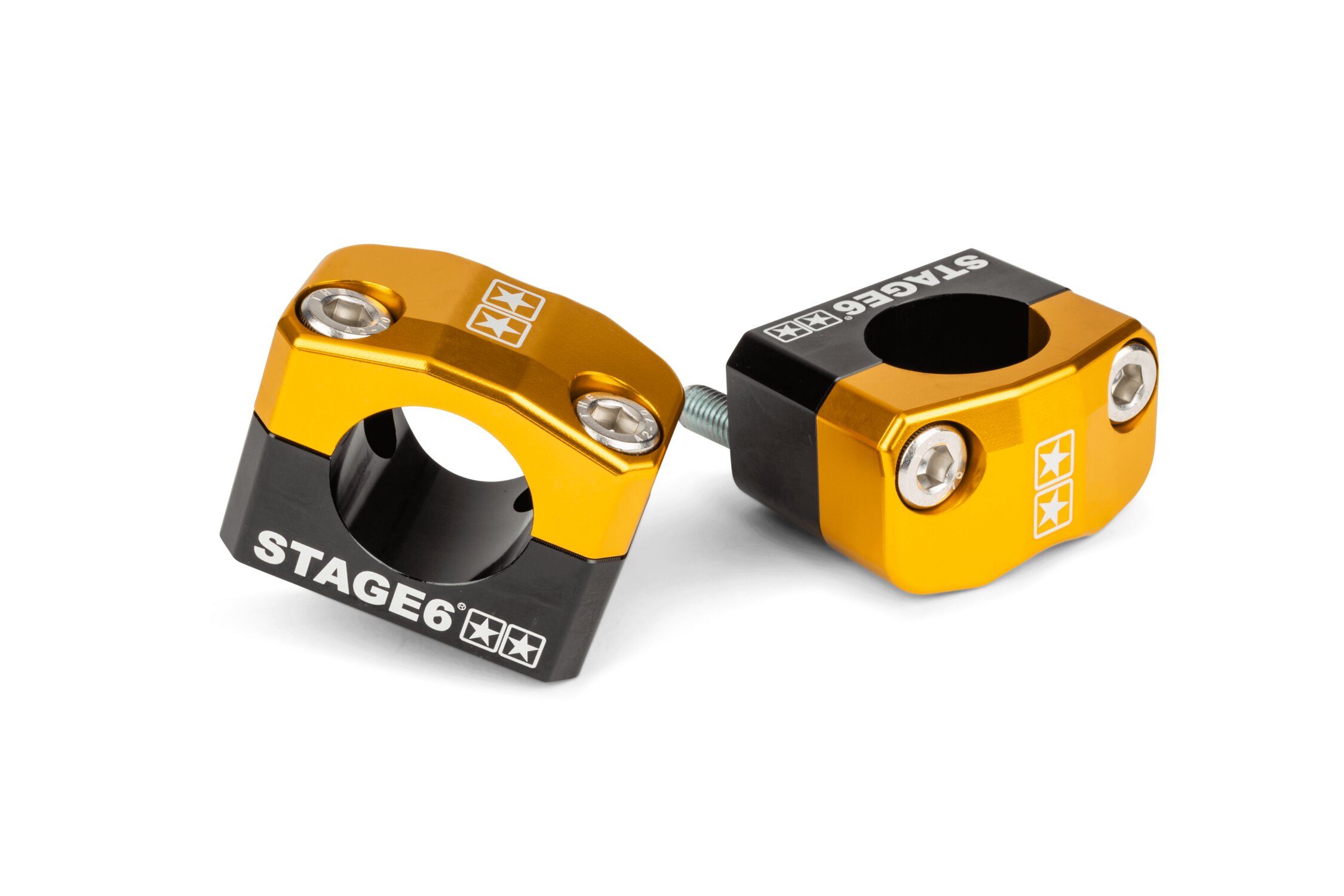 Image of Lenkerklemmen Stage6 28,6mm gelb