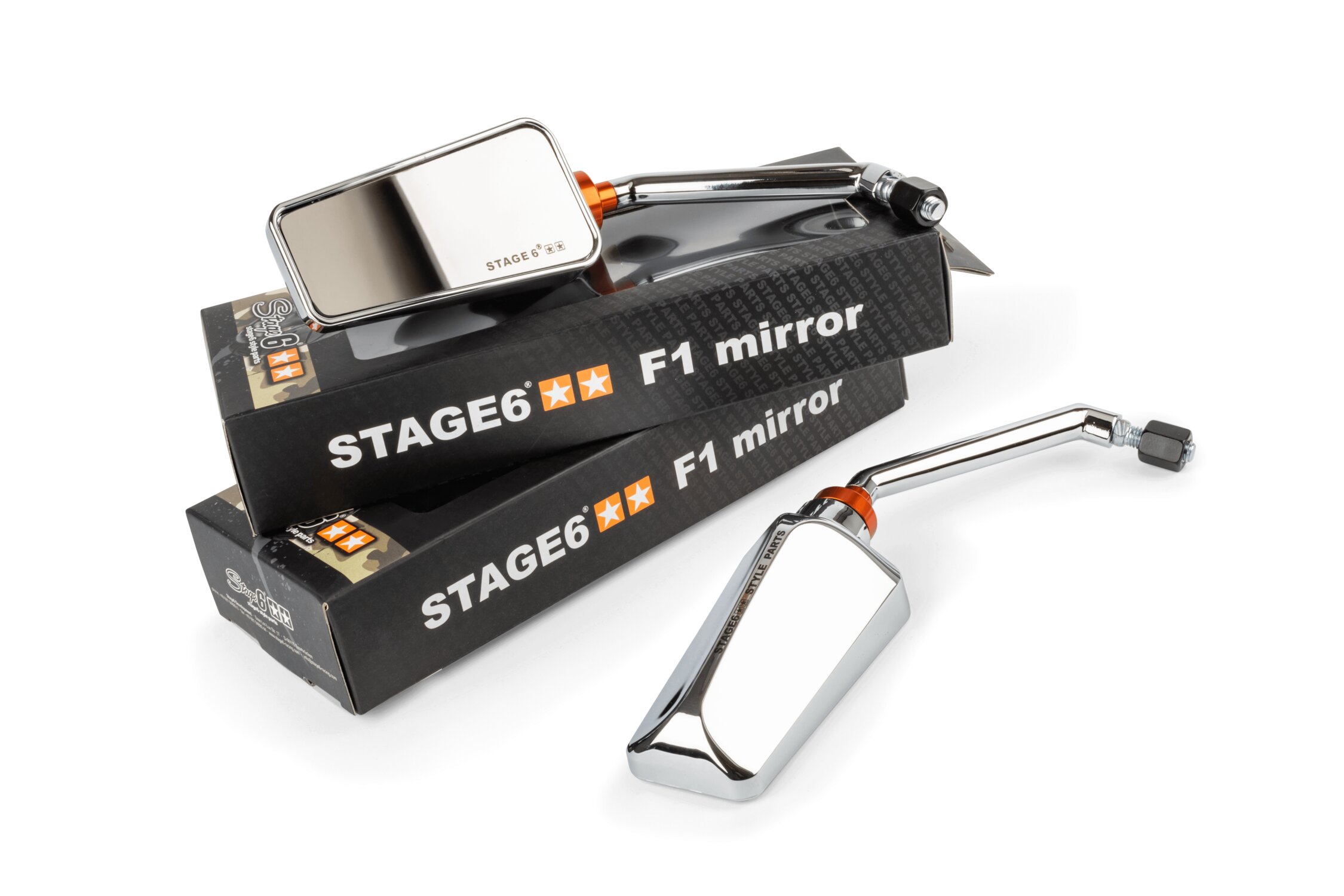 Image of Spiegelset F1 Stage6 chrome