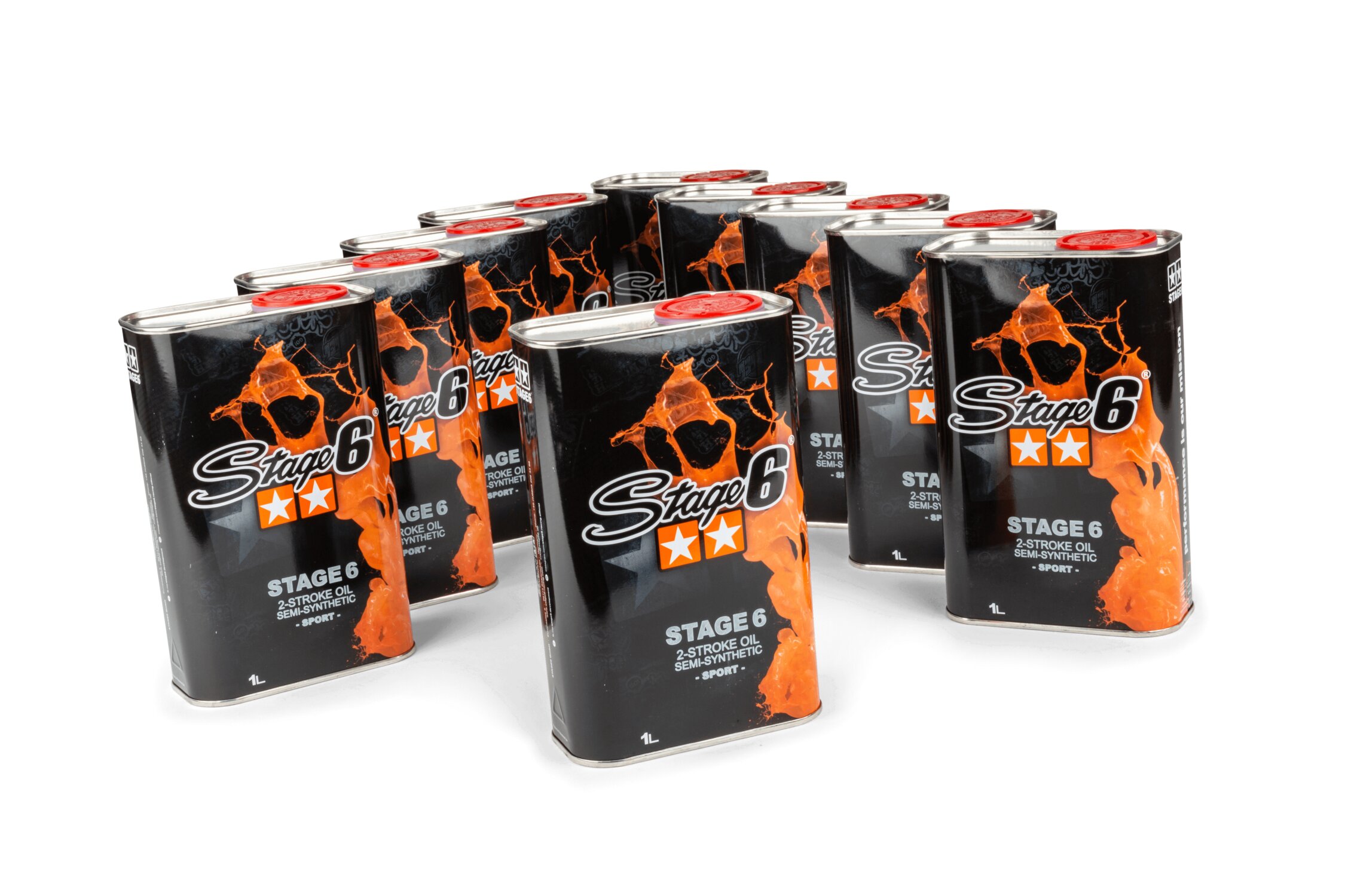 Image of 2-Takt Öl Stage6 Sport MK3 teilsynthetisch 1000ml (x10)