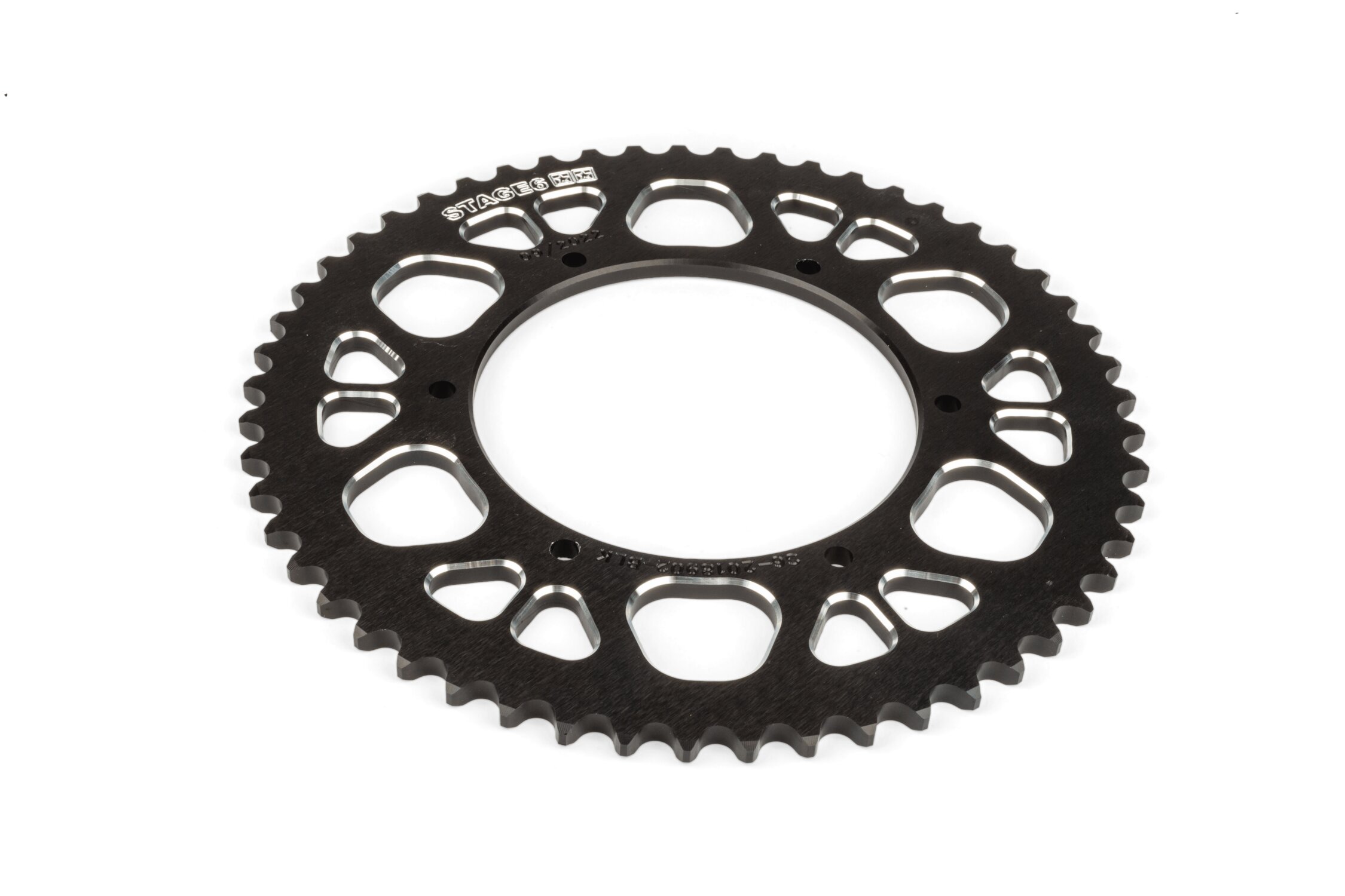 Image of Kettenrad Z53 - 420 Stage6 alu CNC schwarz Aprilia SX 50
