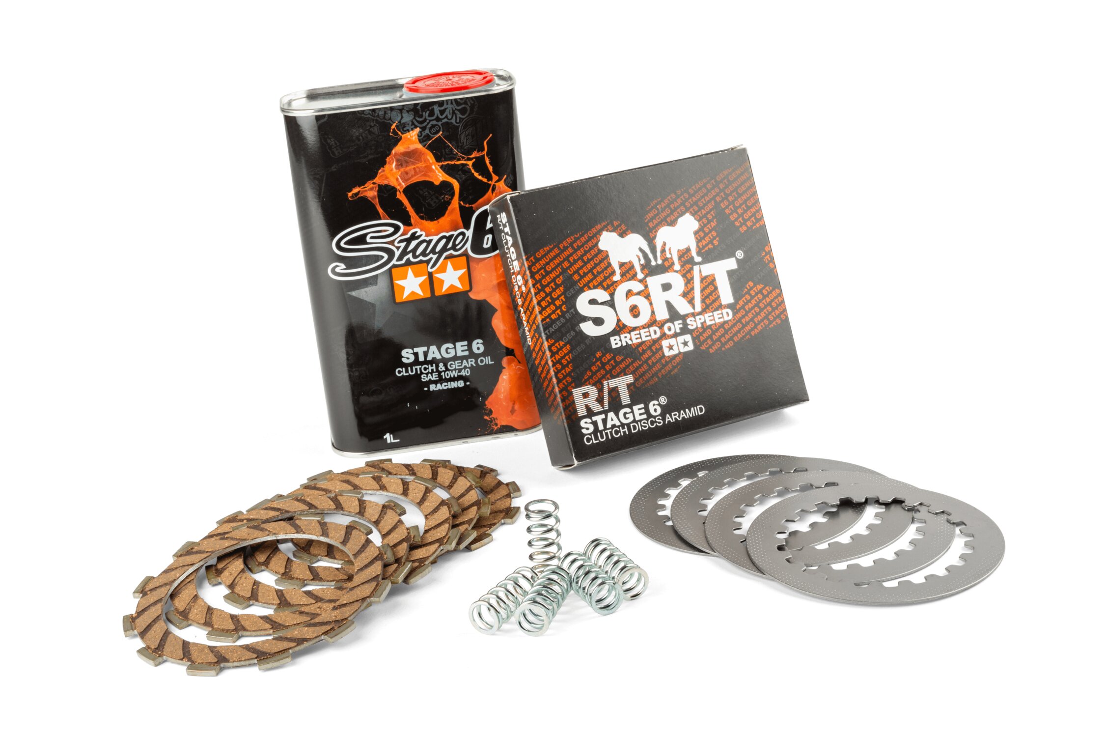 Image of Kit 5-Scheiben Kupplung Stage6 R/T mit Getriebeöl Derbi